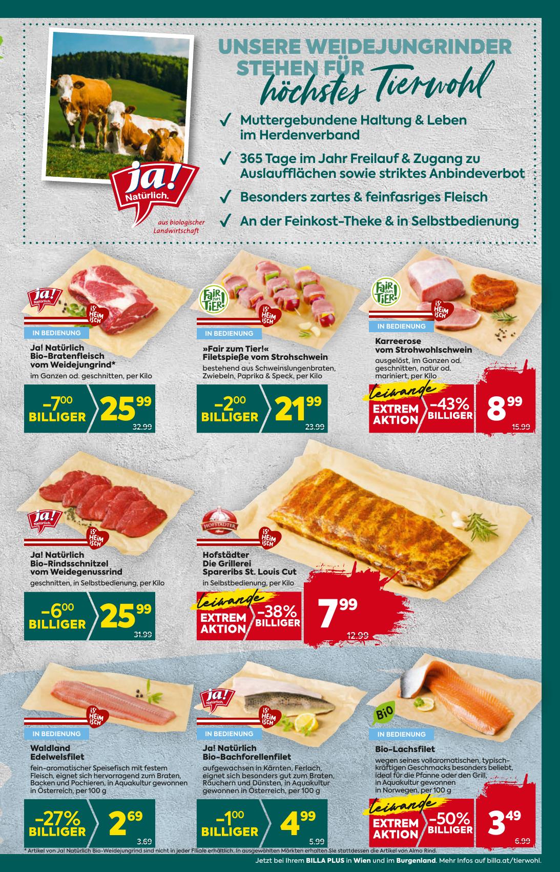 Billa Plus flyer page