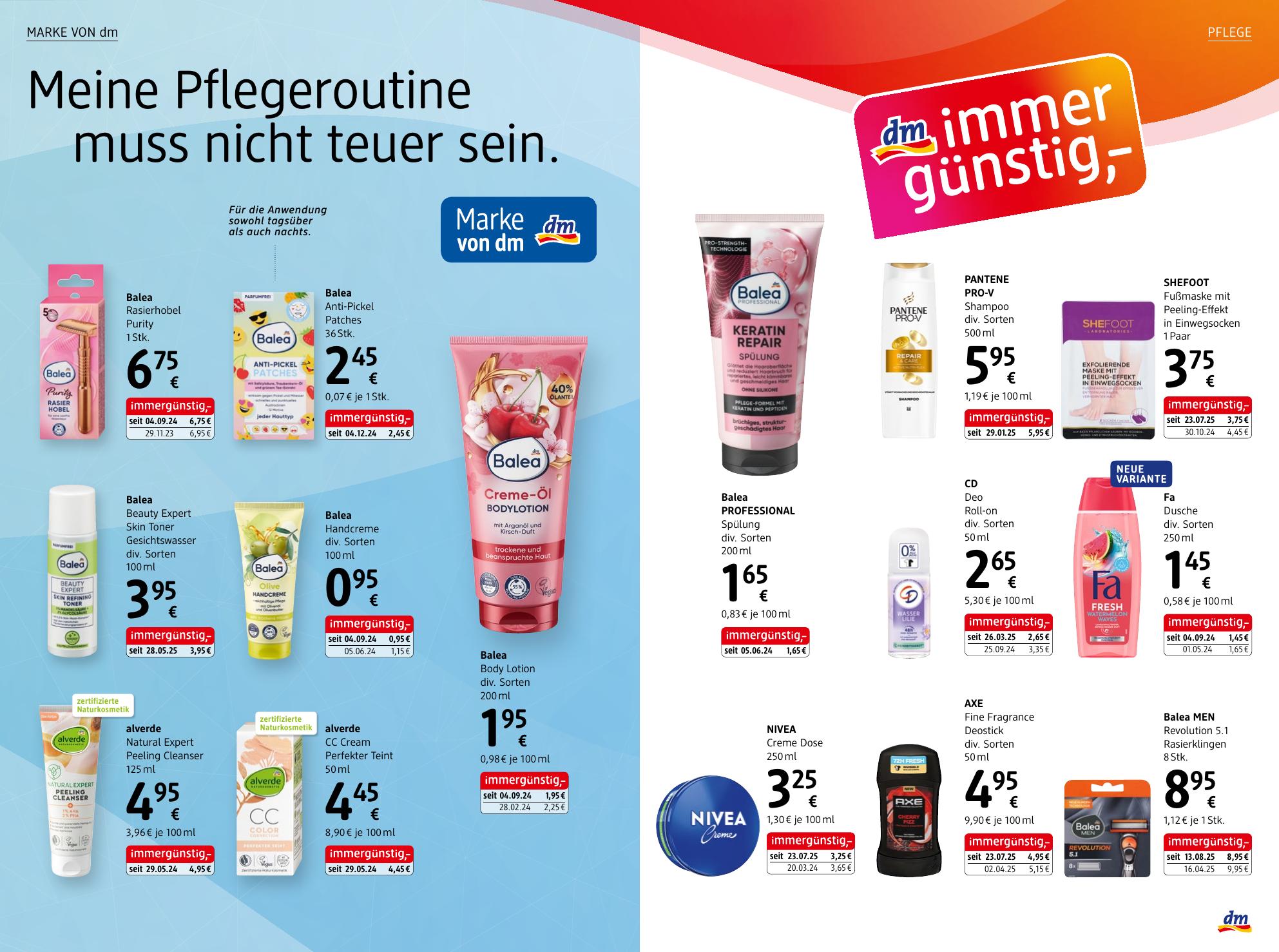 DM Drogerie flyer page