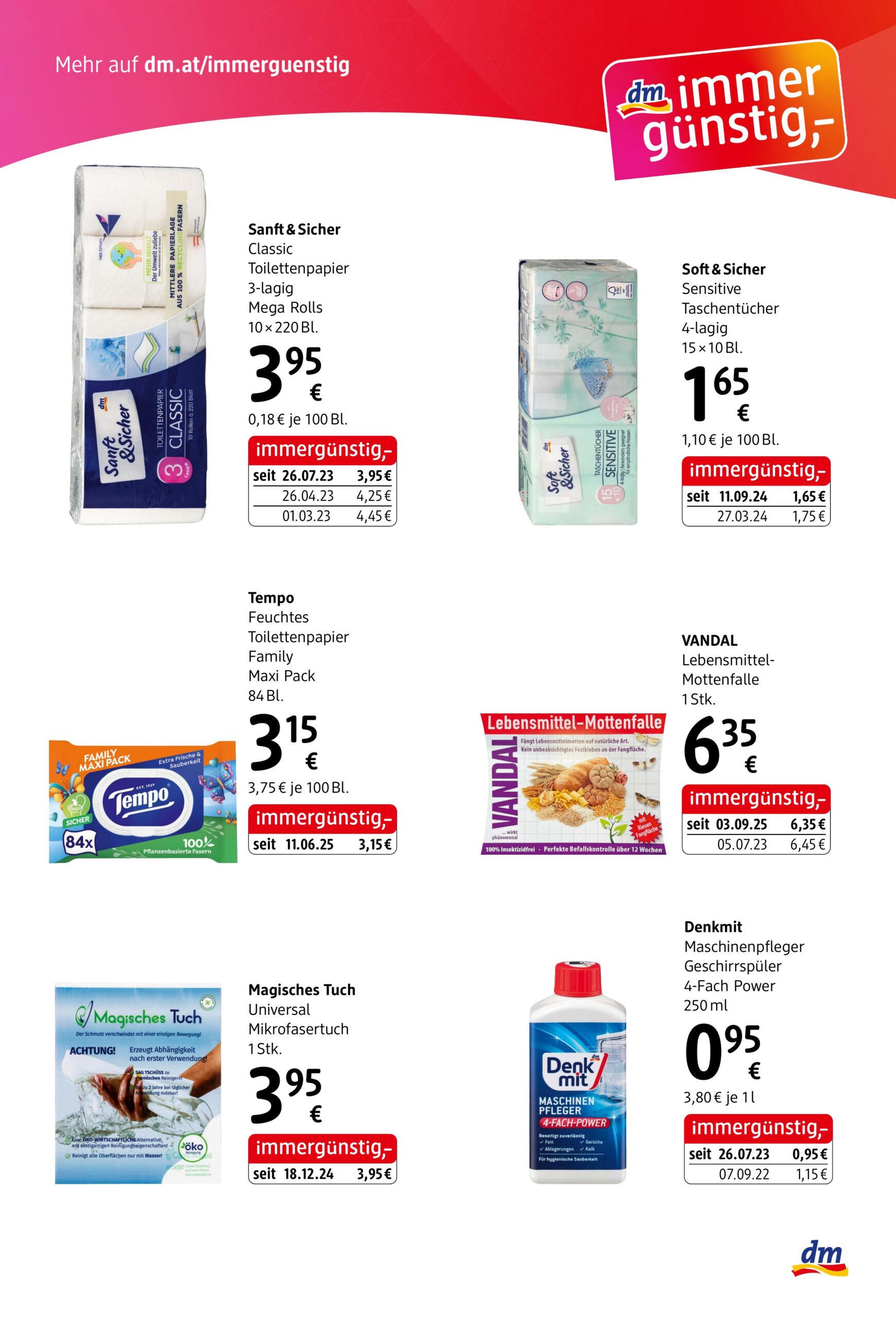 DM Drogerie Express flyer page