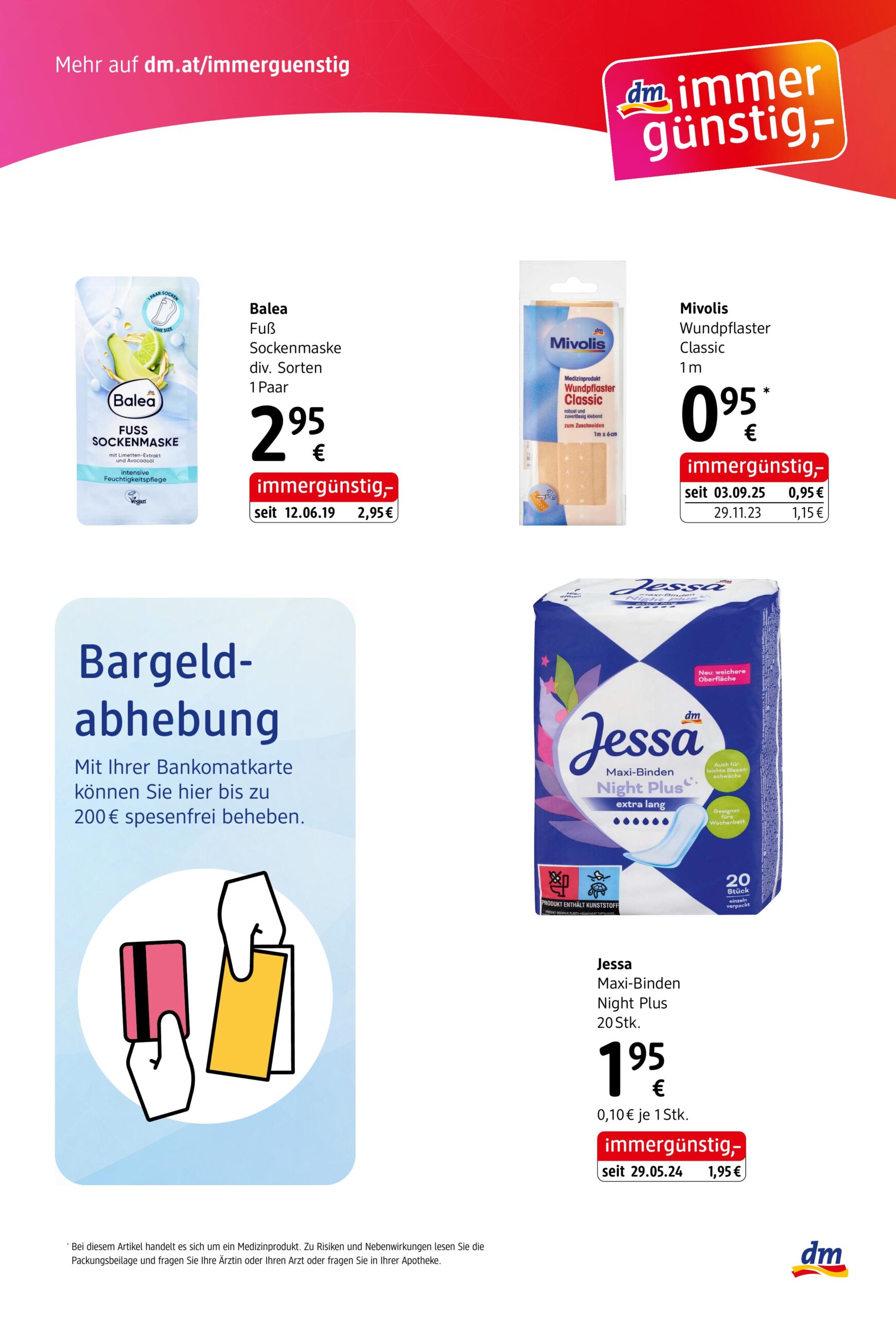 DM Drogerie Express flyer page
