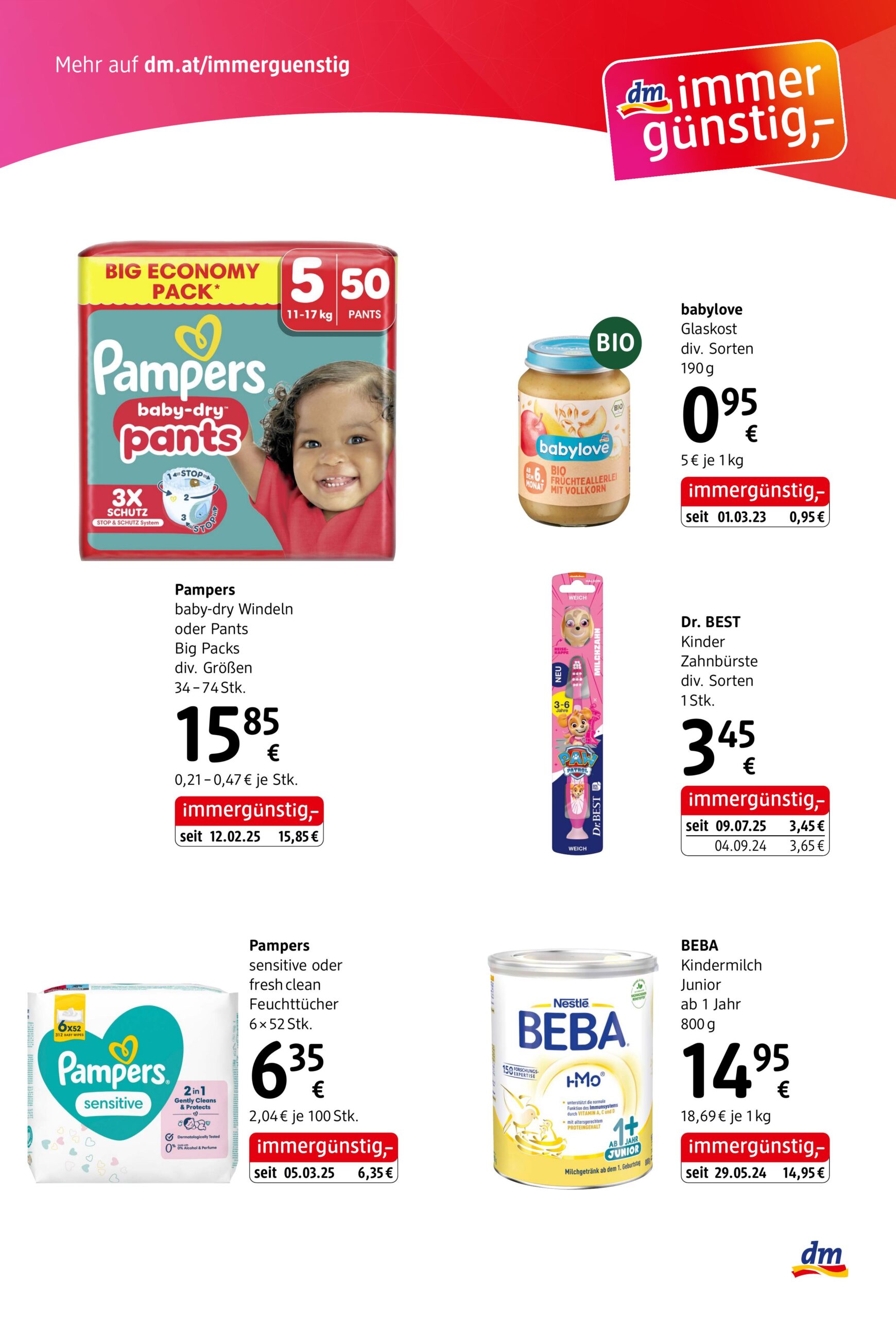 DM Drogerie Express flyer page