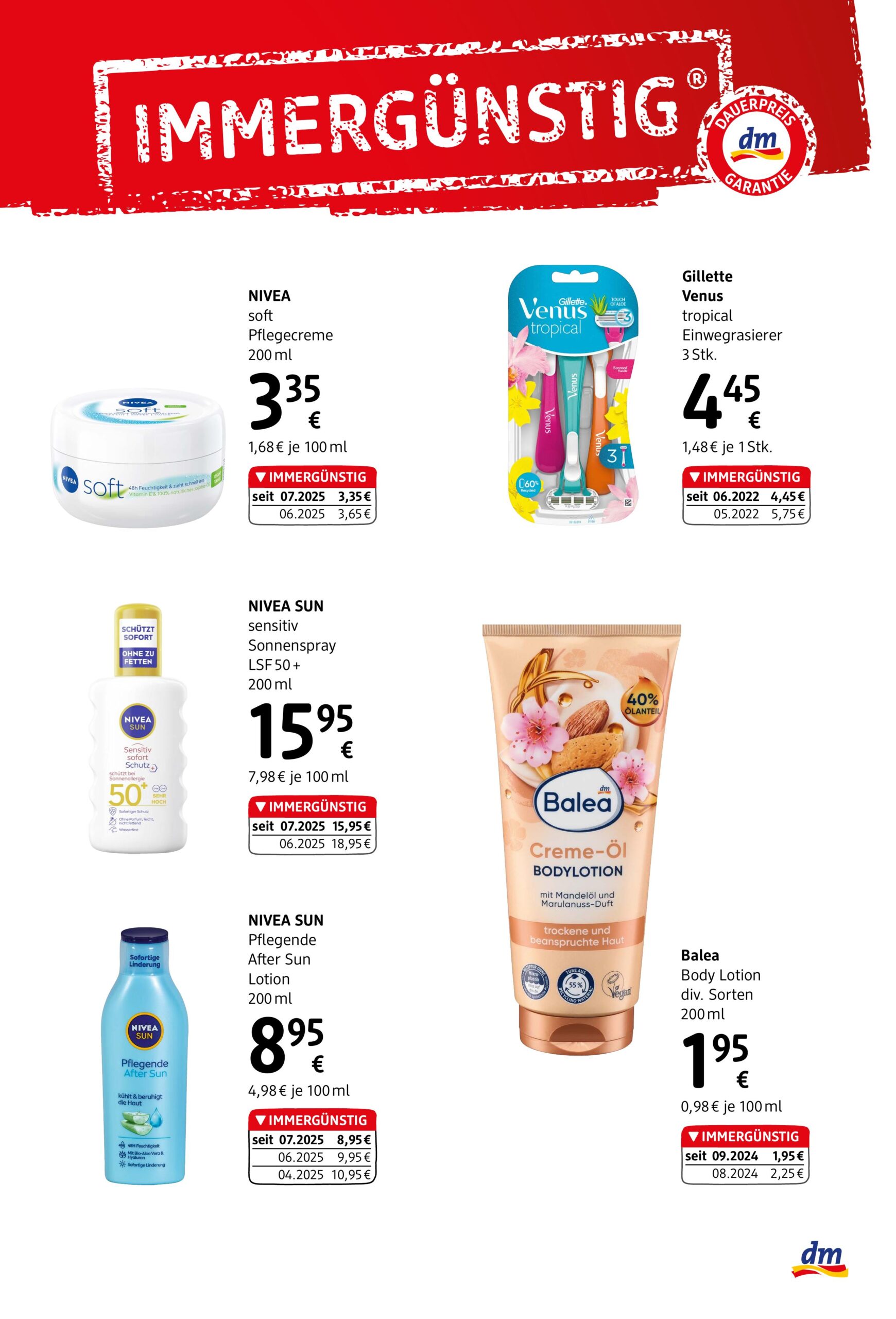 DM Drogerie Express flyer page