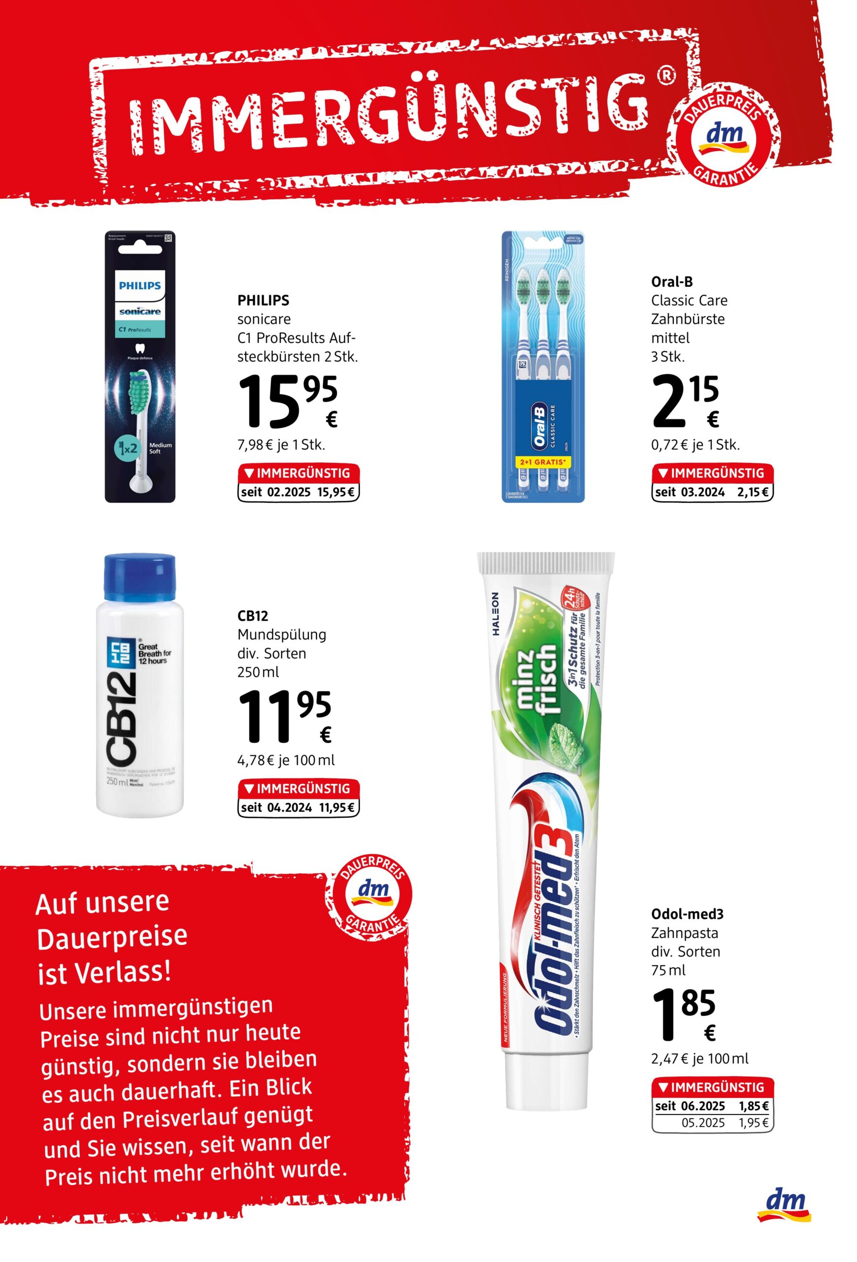 DM Drogerie Express flyer page