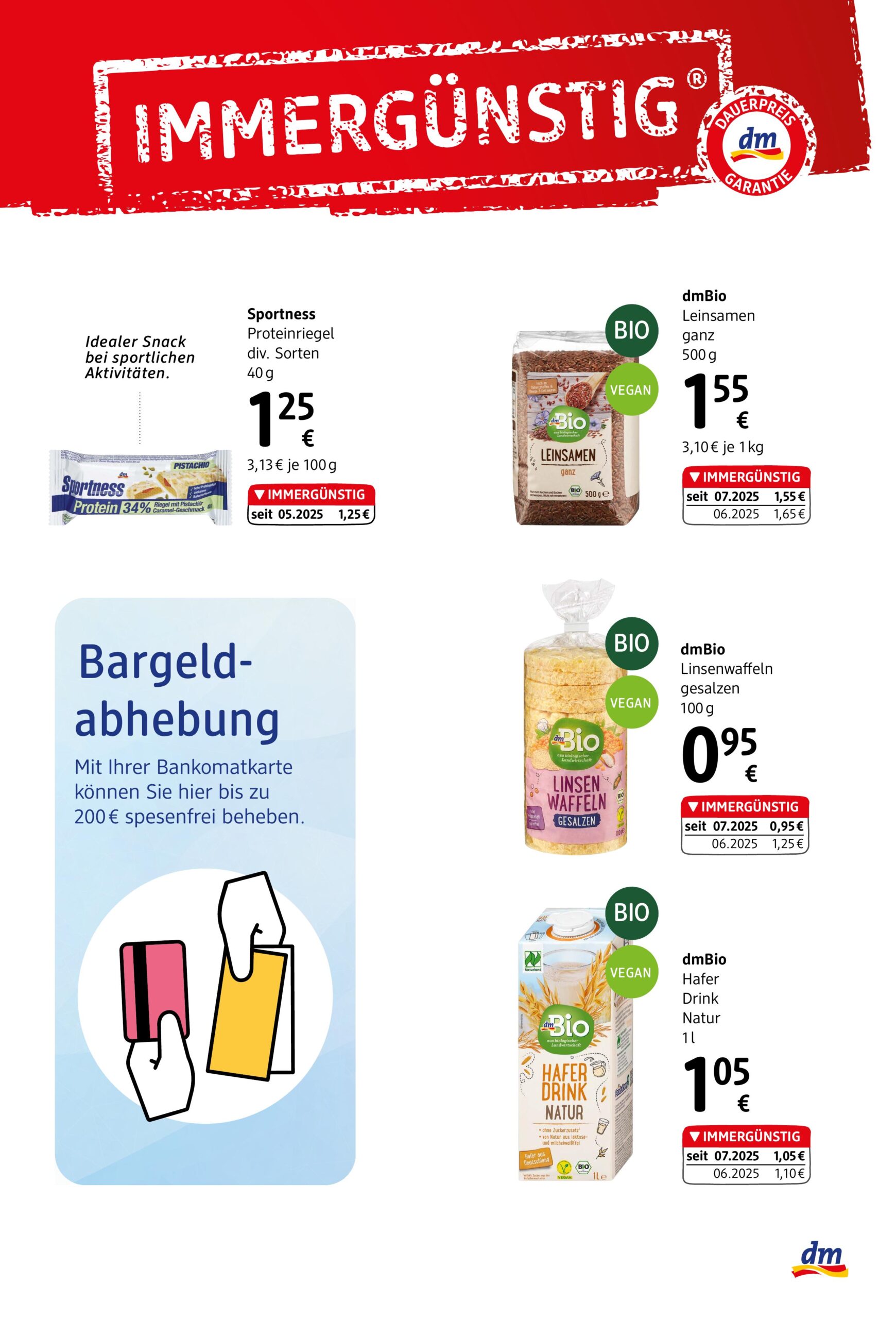 DM Drogerie Express flyer page