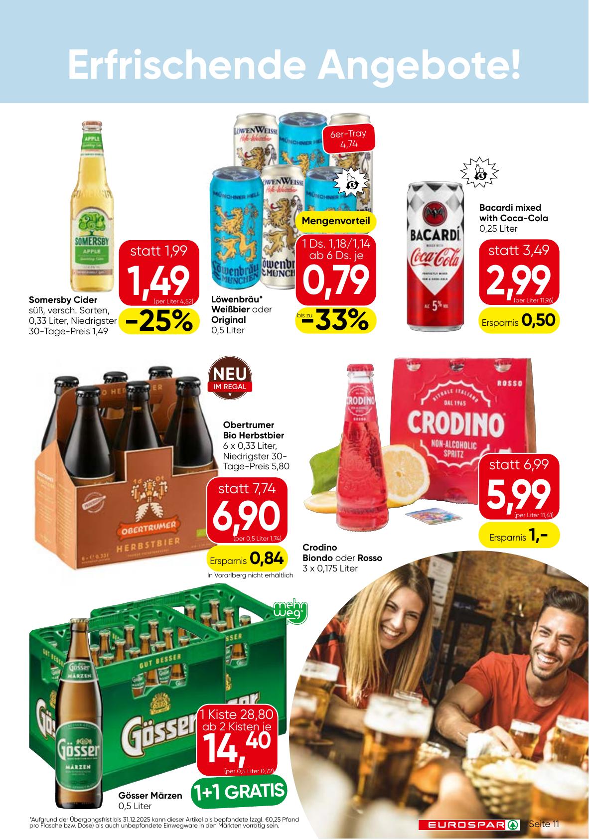 Eurospar flyer page