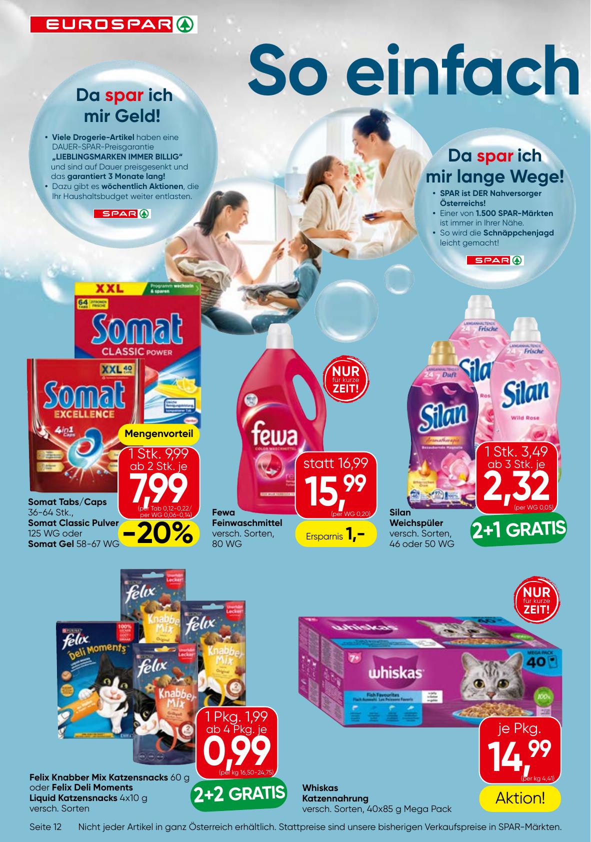 Eurospar flyer page