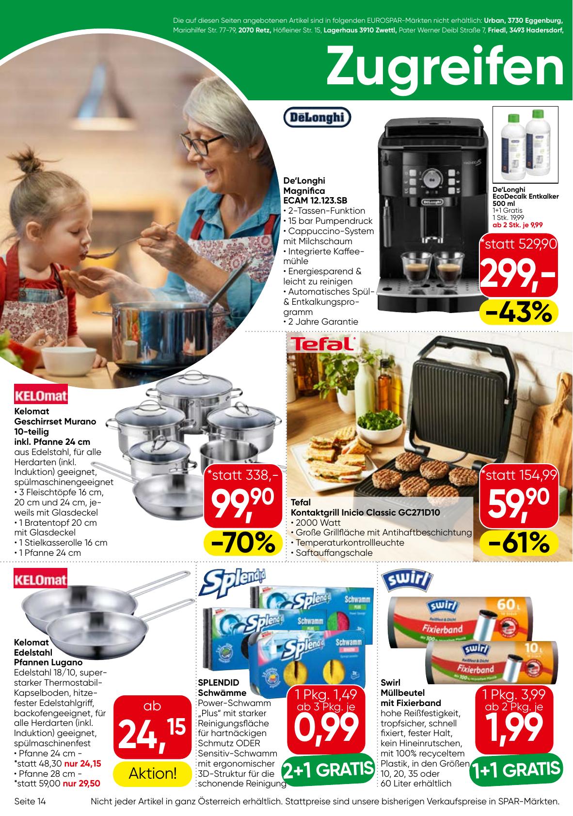 Eurospar flyer page