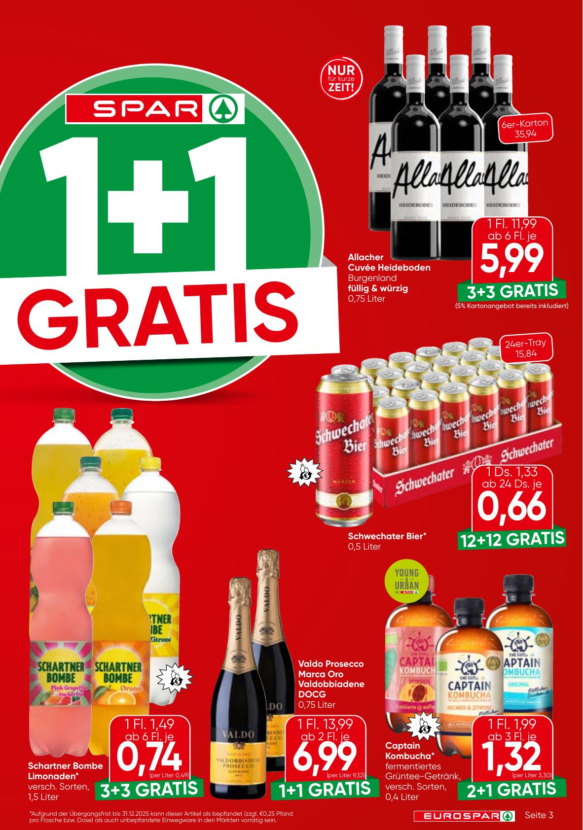 Eurospar flyer page