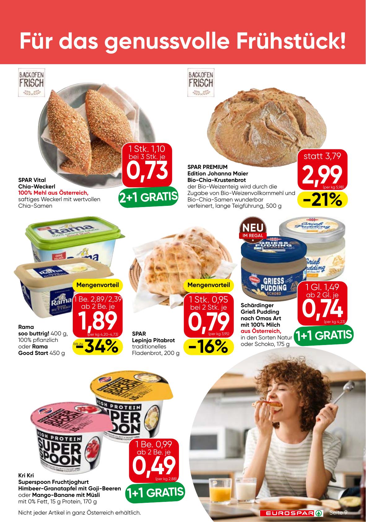 Eurospar flyer page
