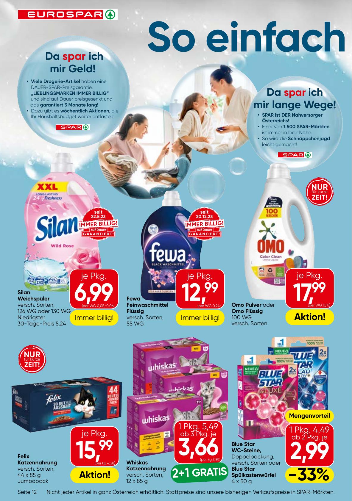 Eurospar flyer page