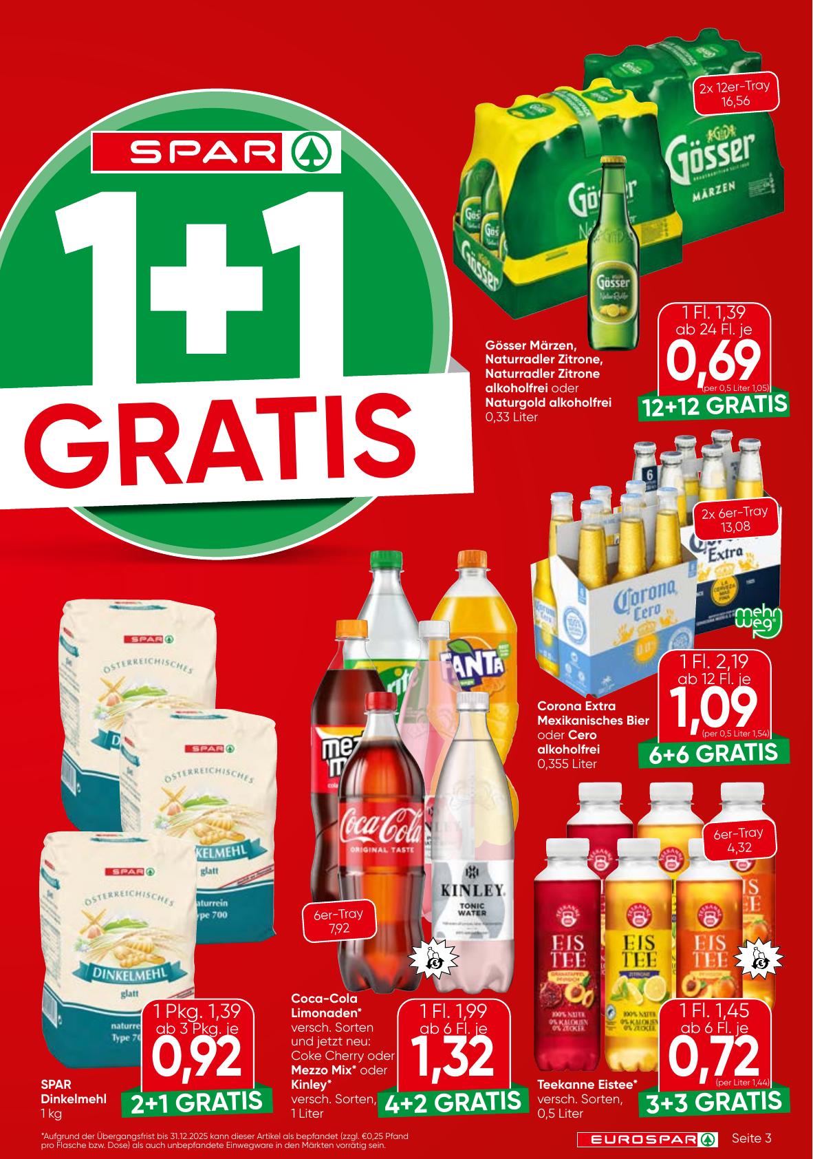 Eurospar flyer page