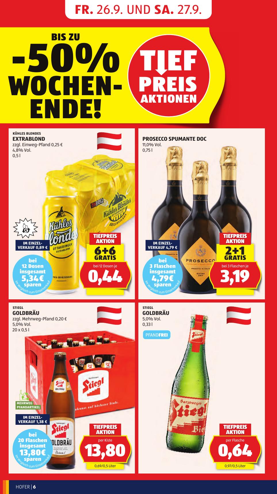 Hofer flyer page