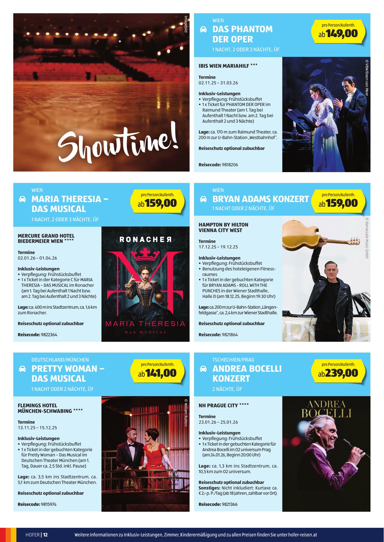 Hofer Katalog flyer page