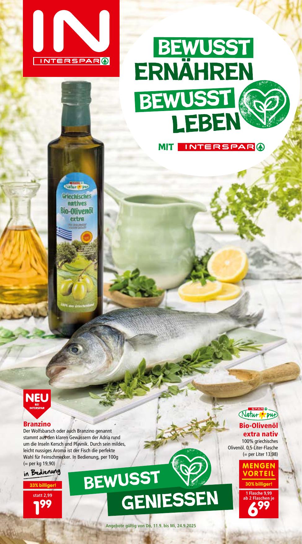 Interspar flyer page