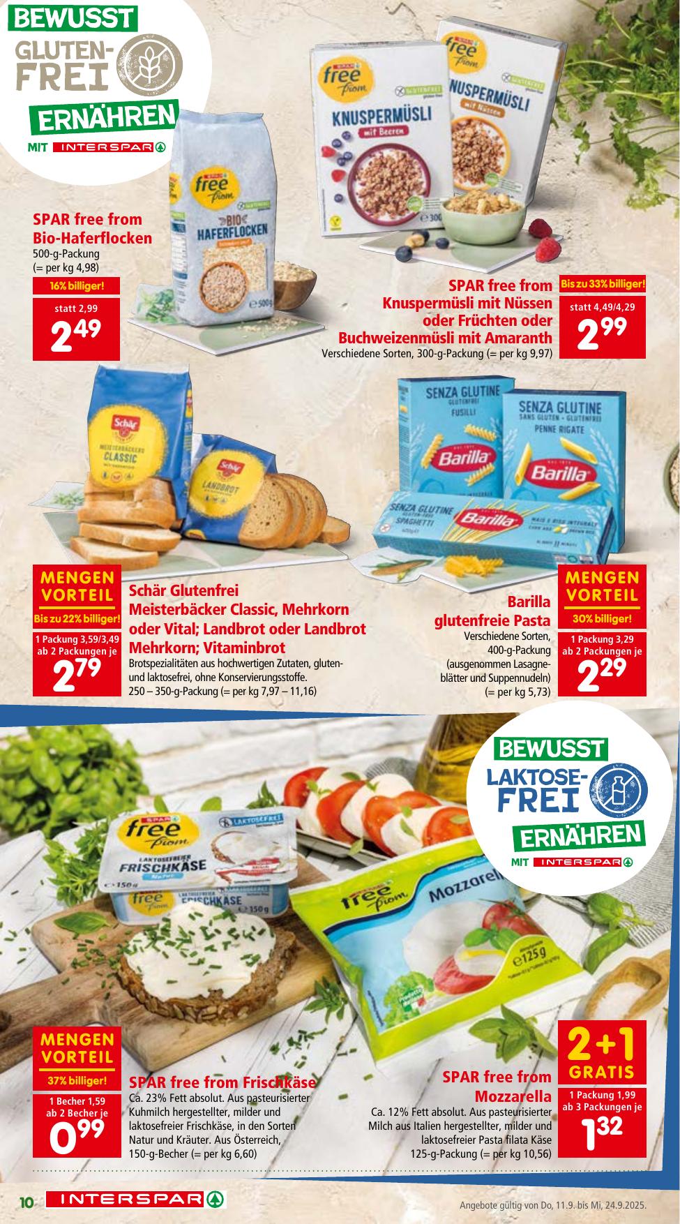Interspar flyer page