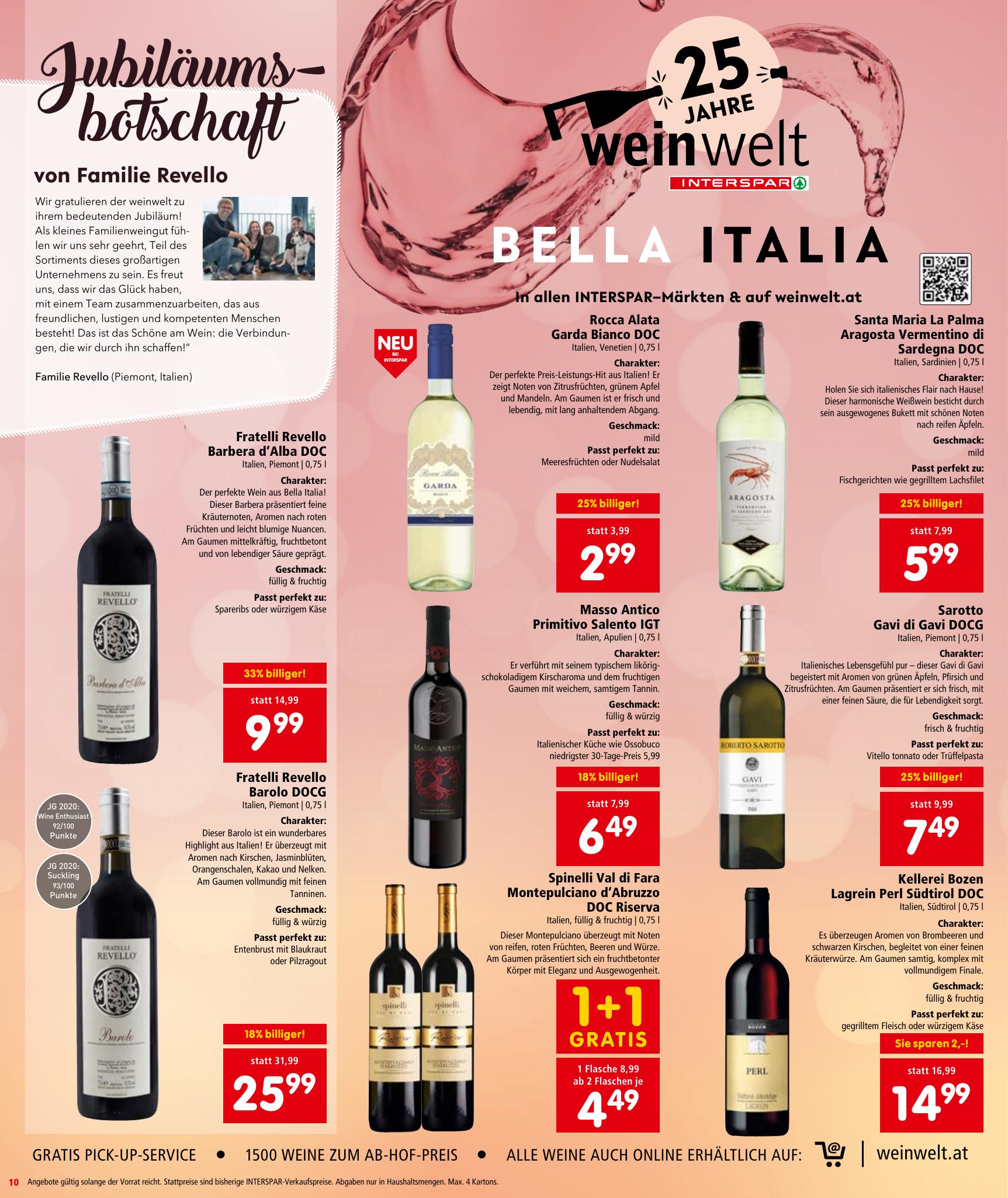 Interspar flyer page