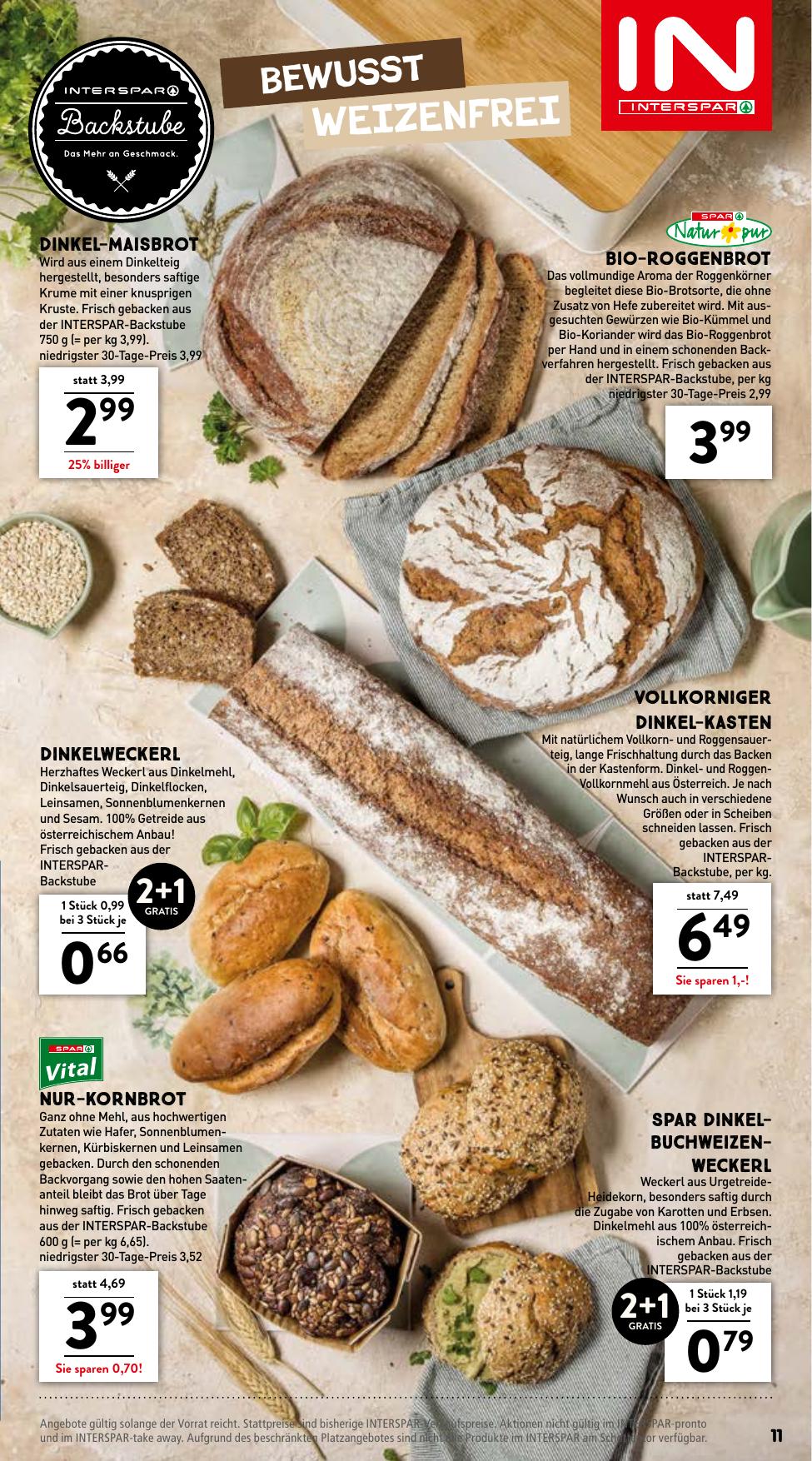 Interspar flyer page