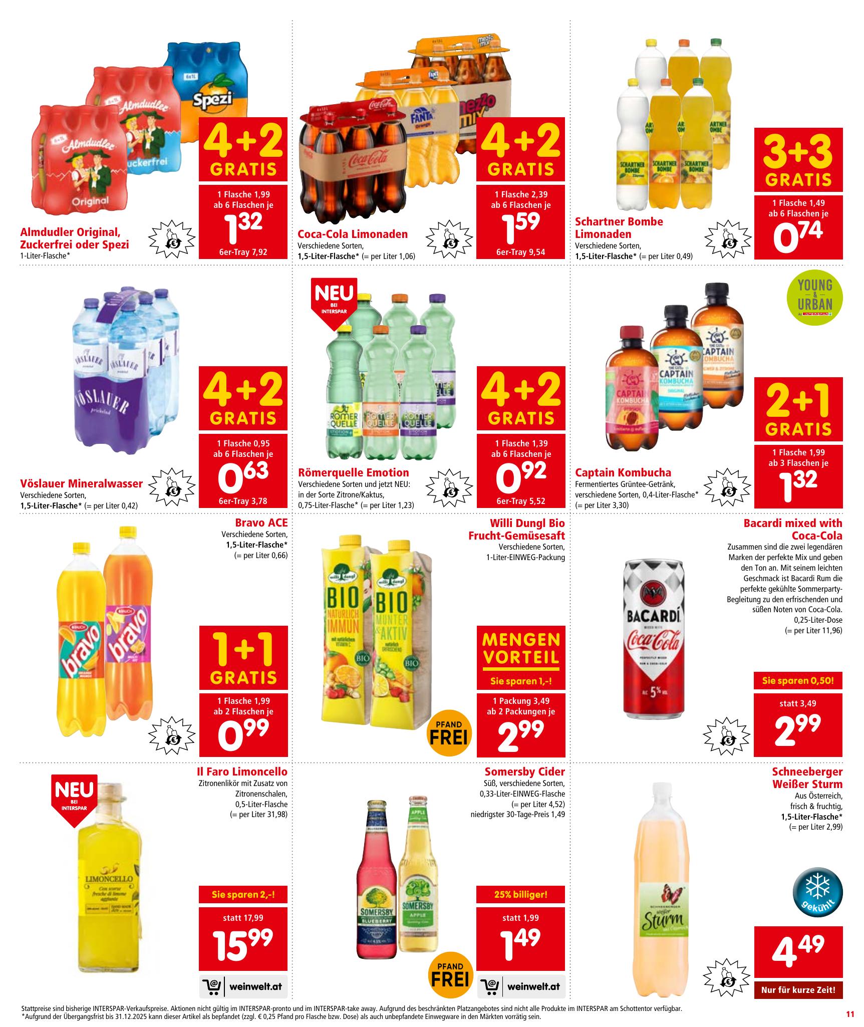 Interspar flyer page