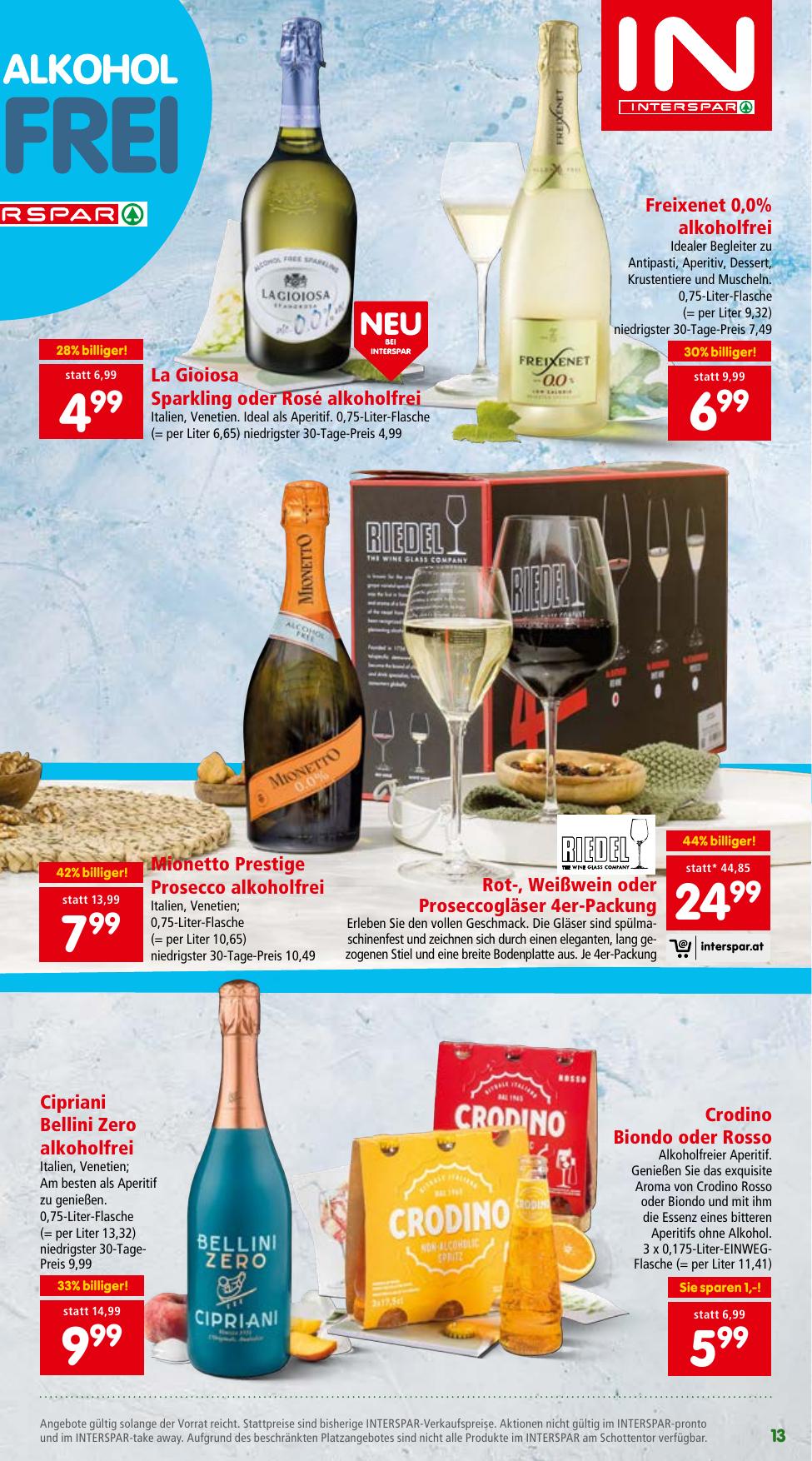 Interspar flyer page