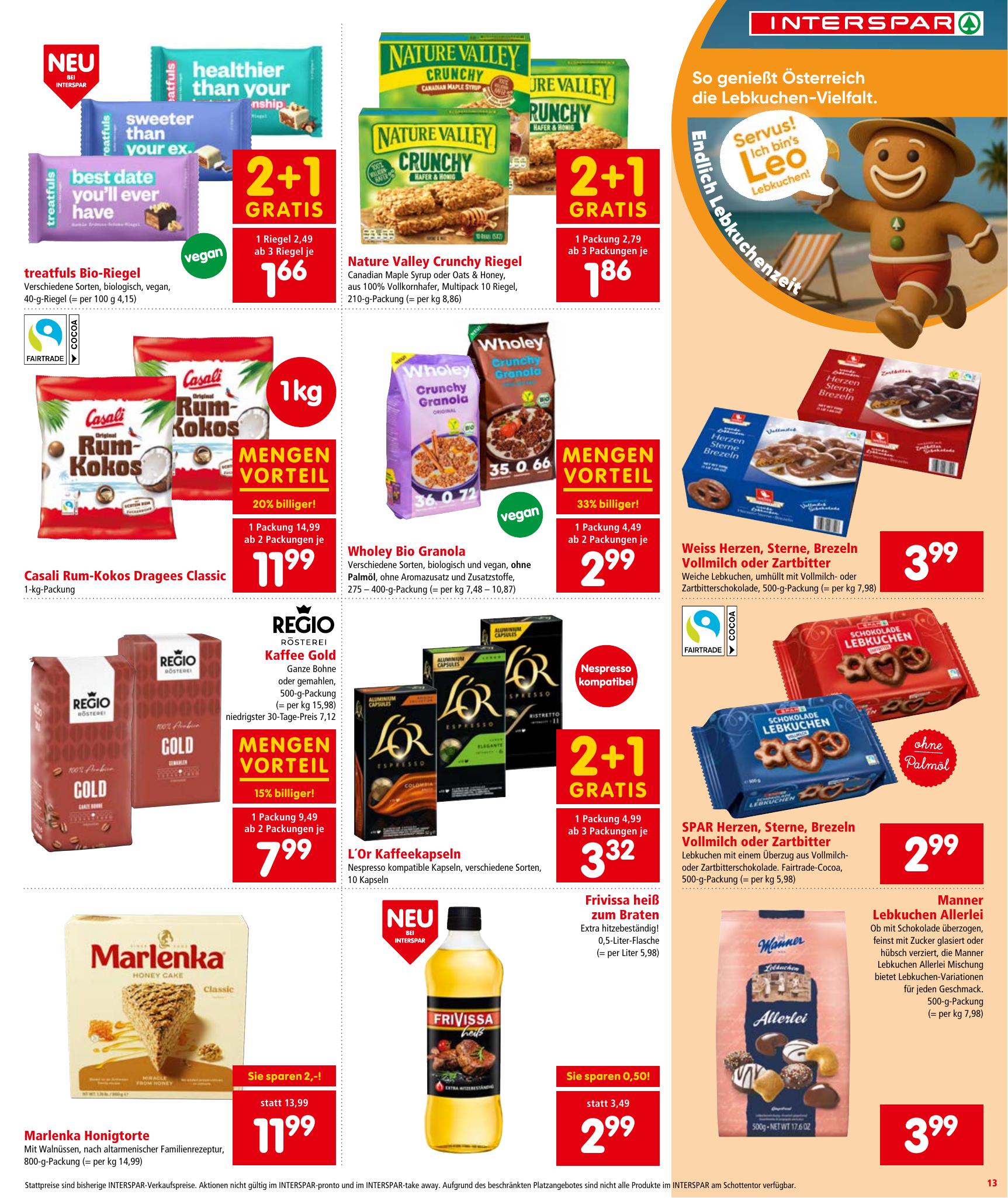 Interspar flyer page