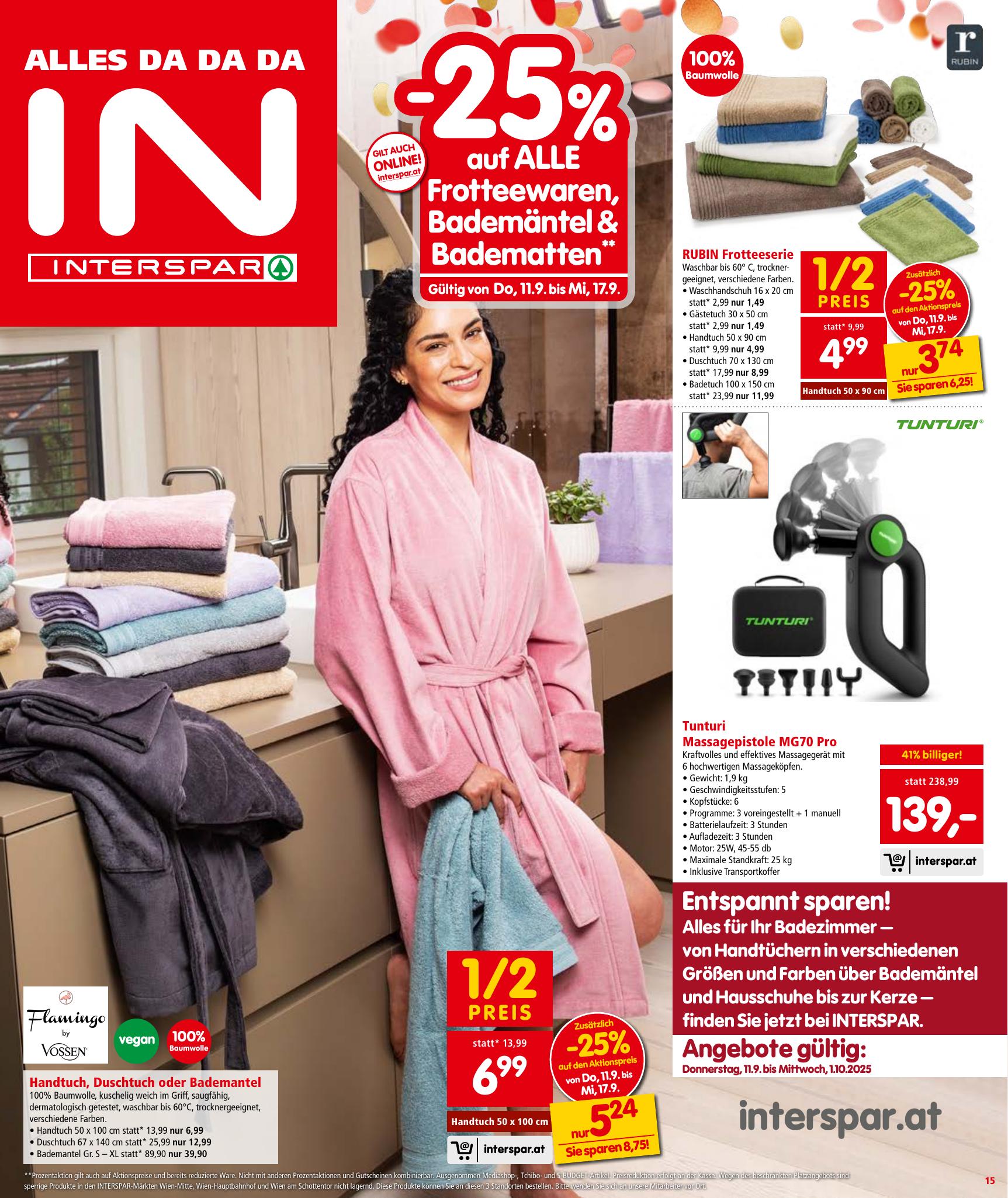 Interspar flyer page