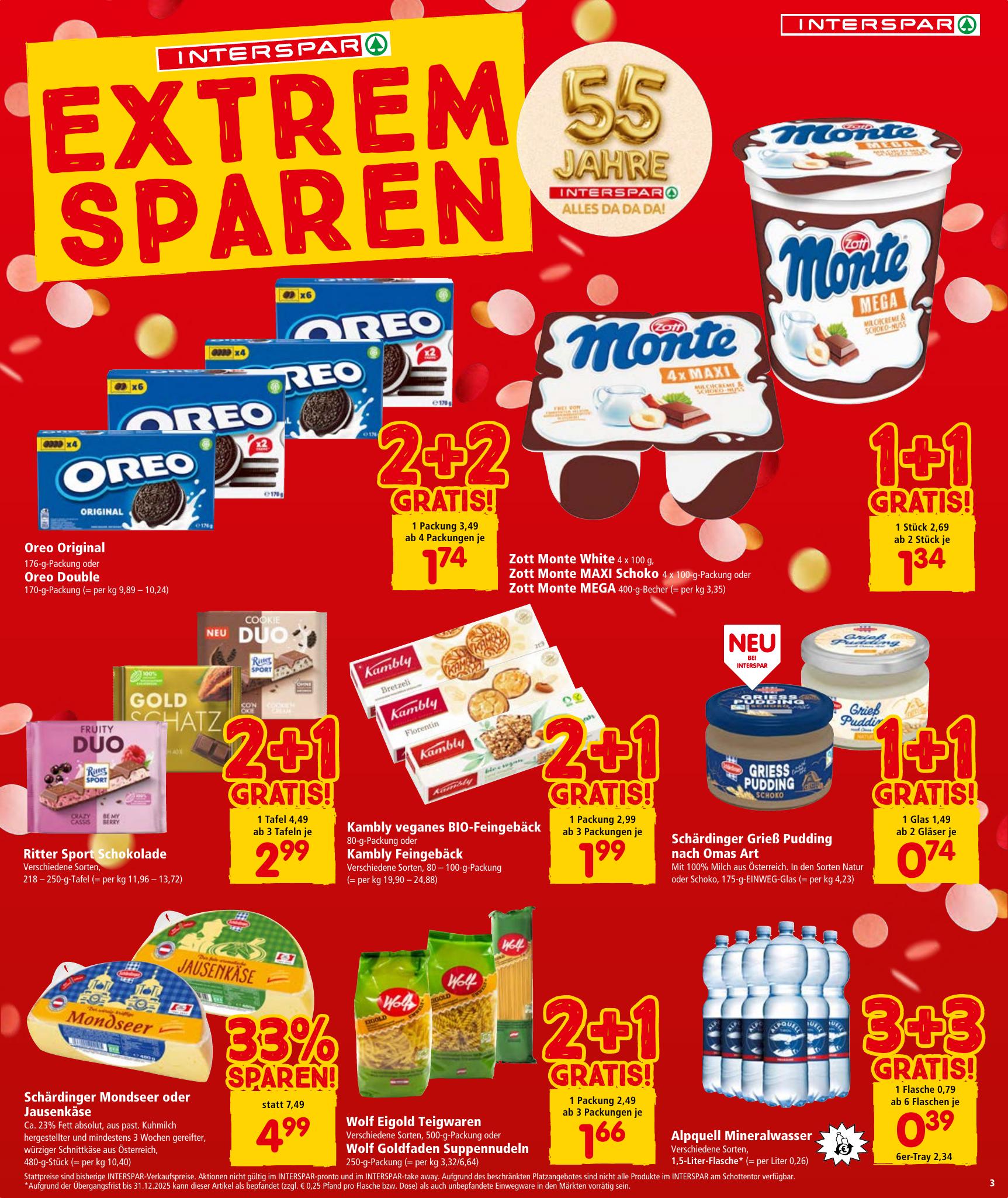 Interspar flyer page