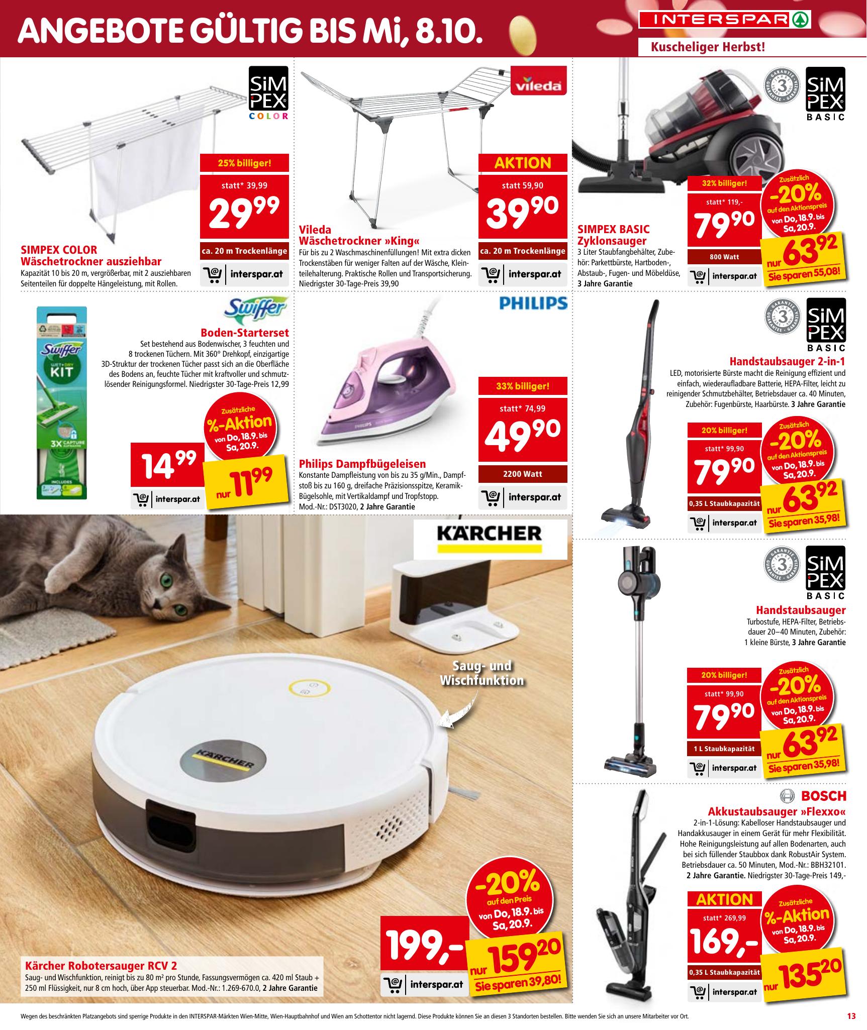 Interspar flyer page