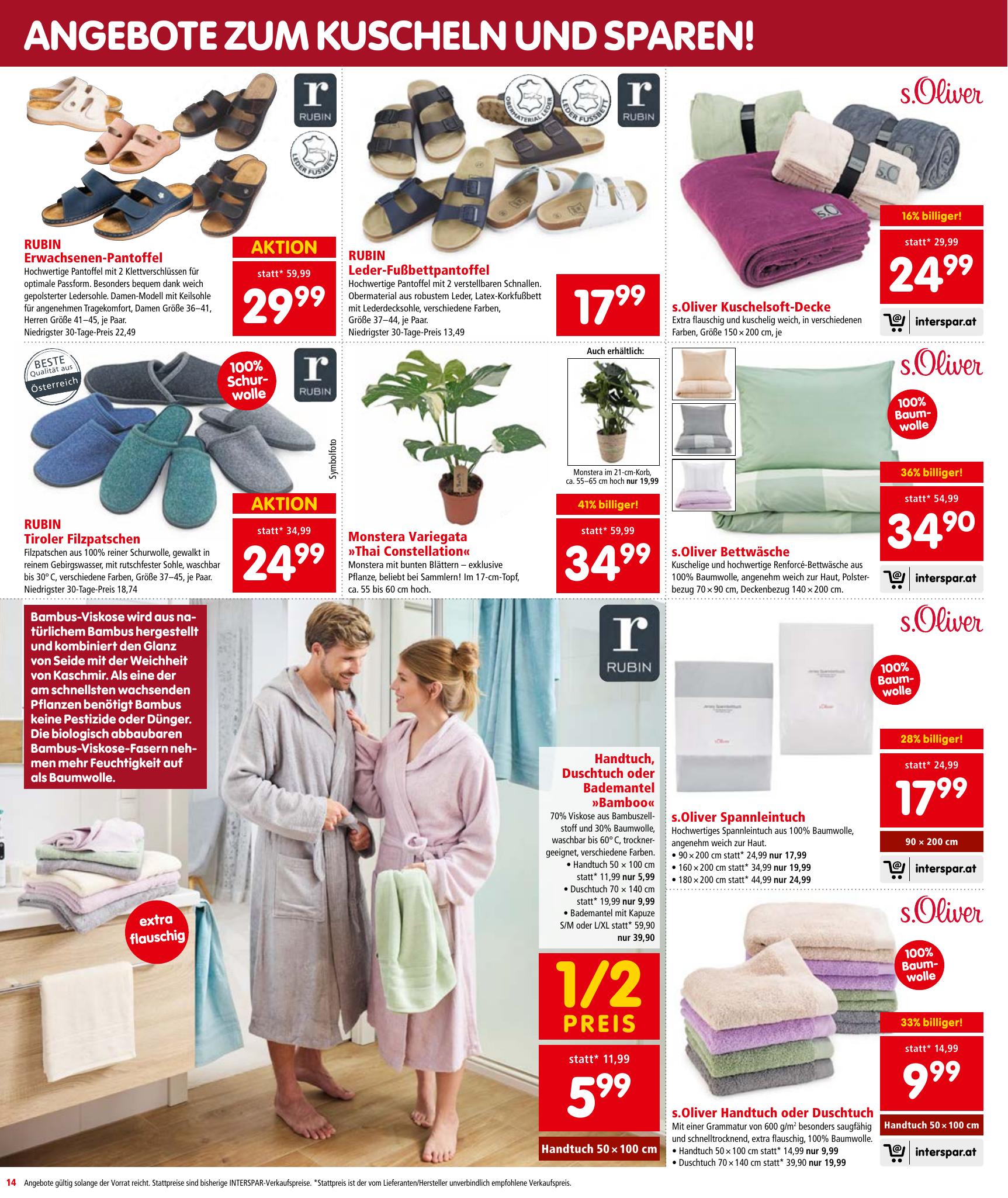 Interspar flyer page