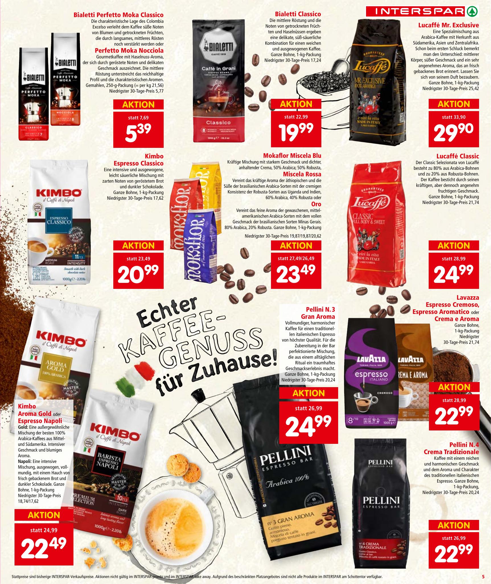 Interspar flyer page