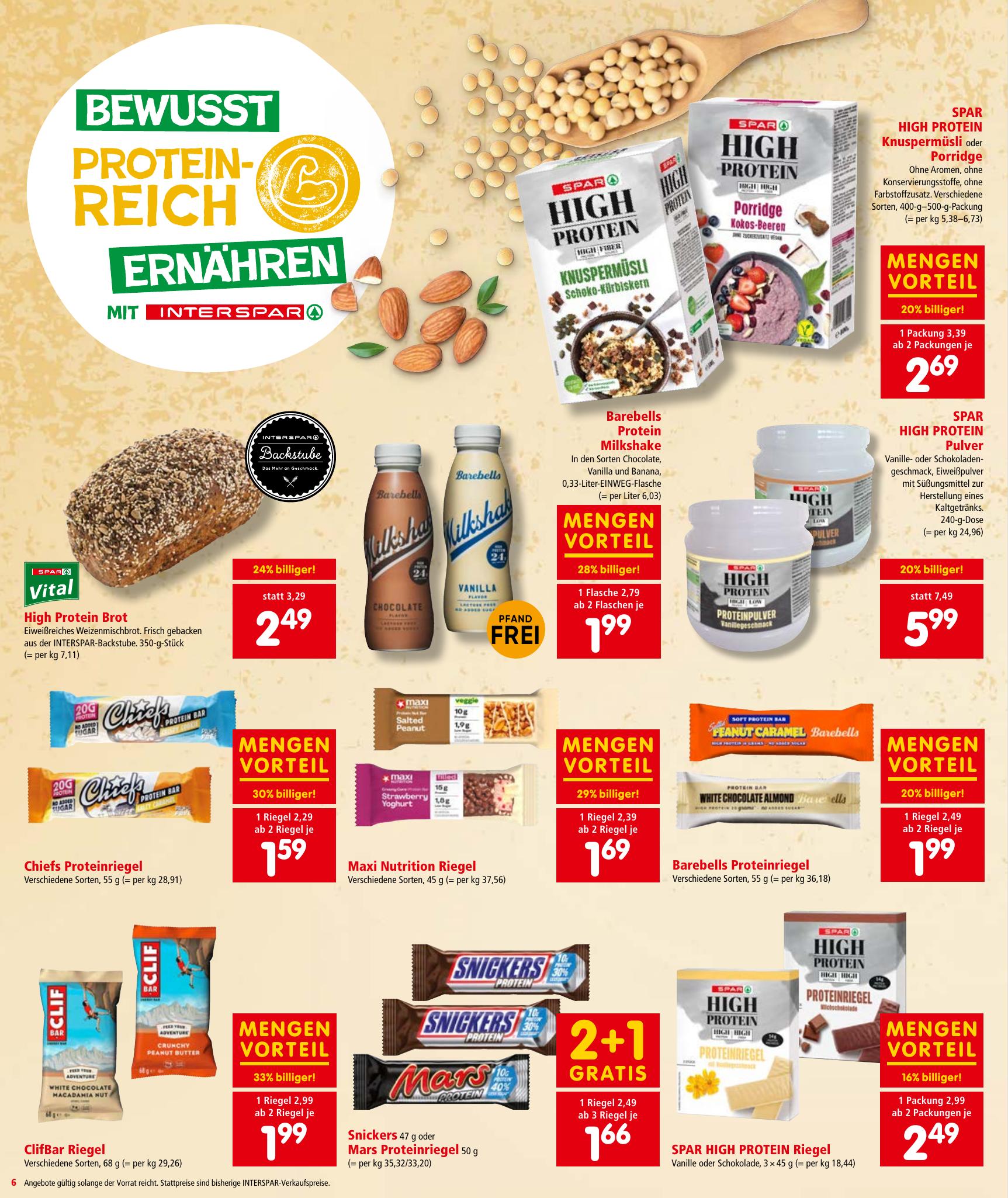 Interspar flyer page