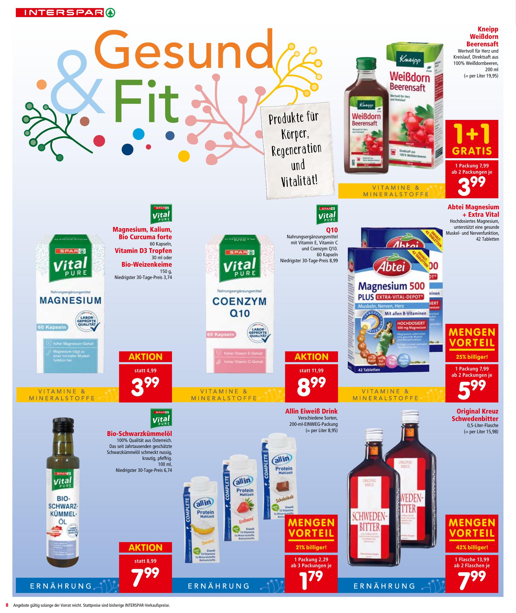 Interspar flyer page