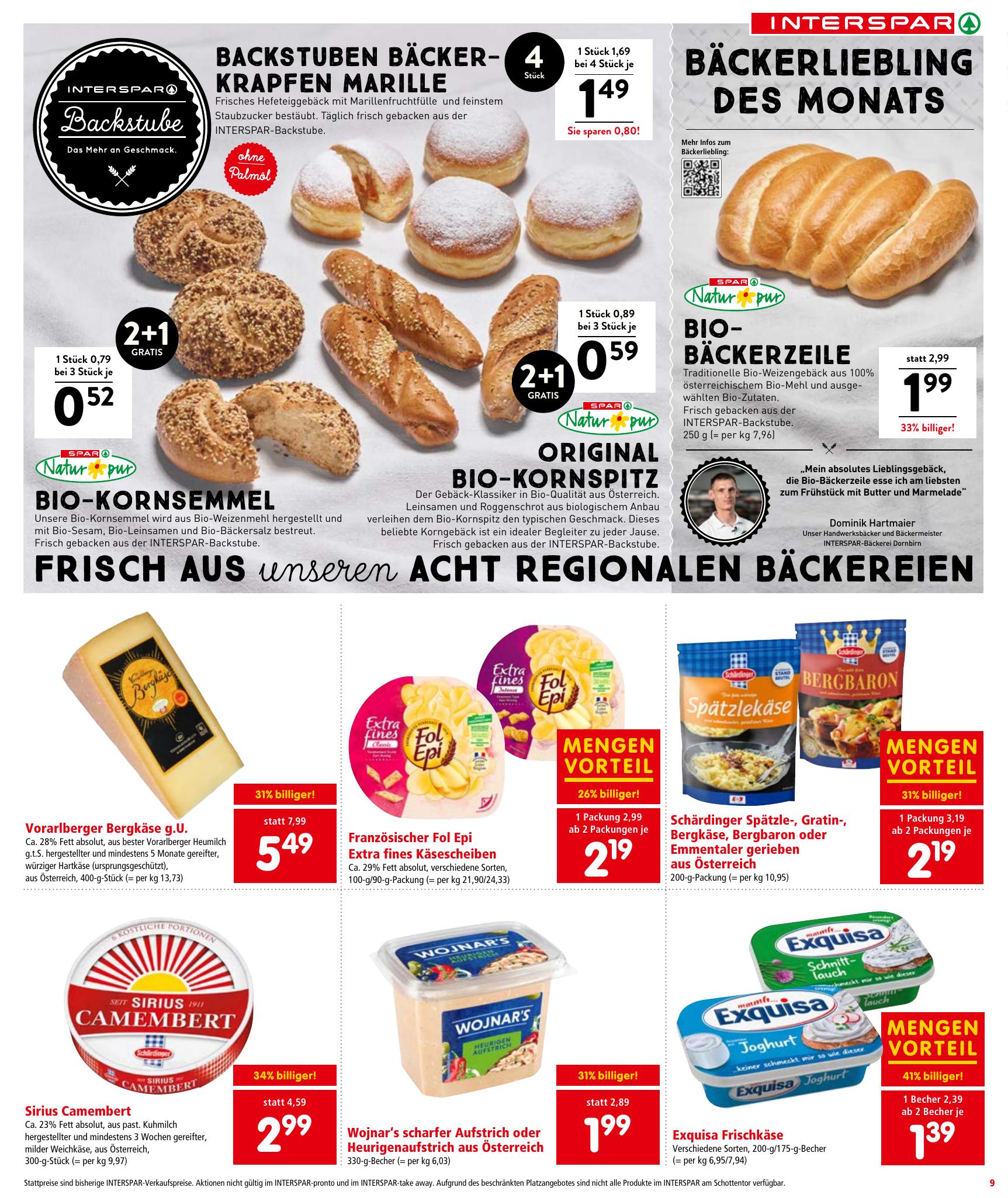 Interspar flyer page