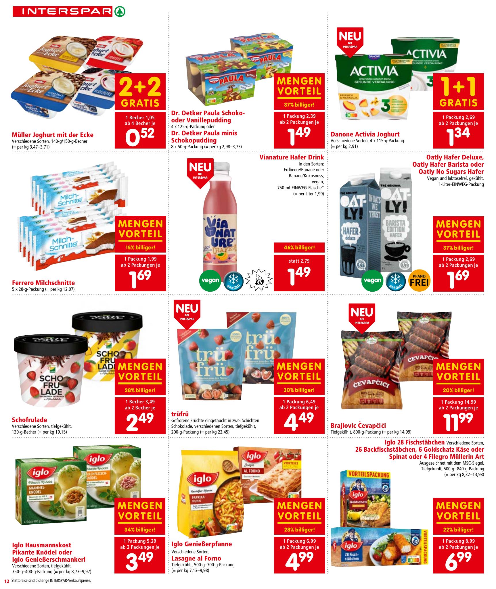 Interspar flyer page