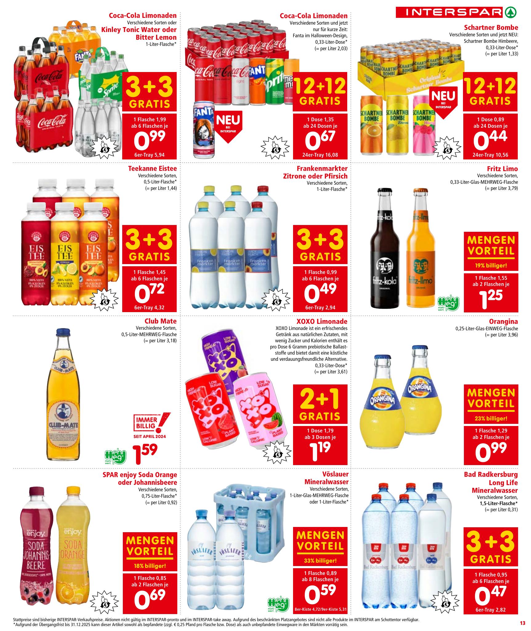 Interspar flyer page