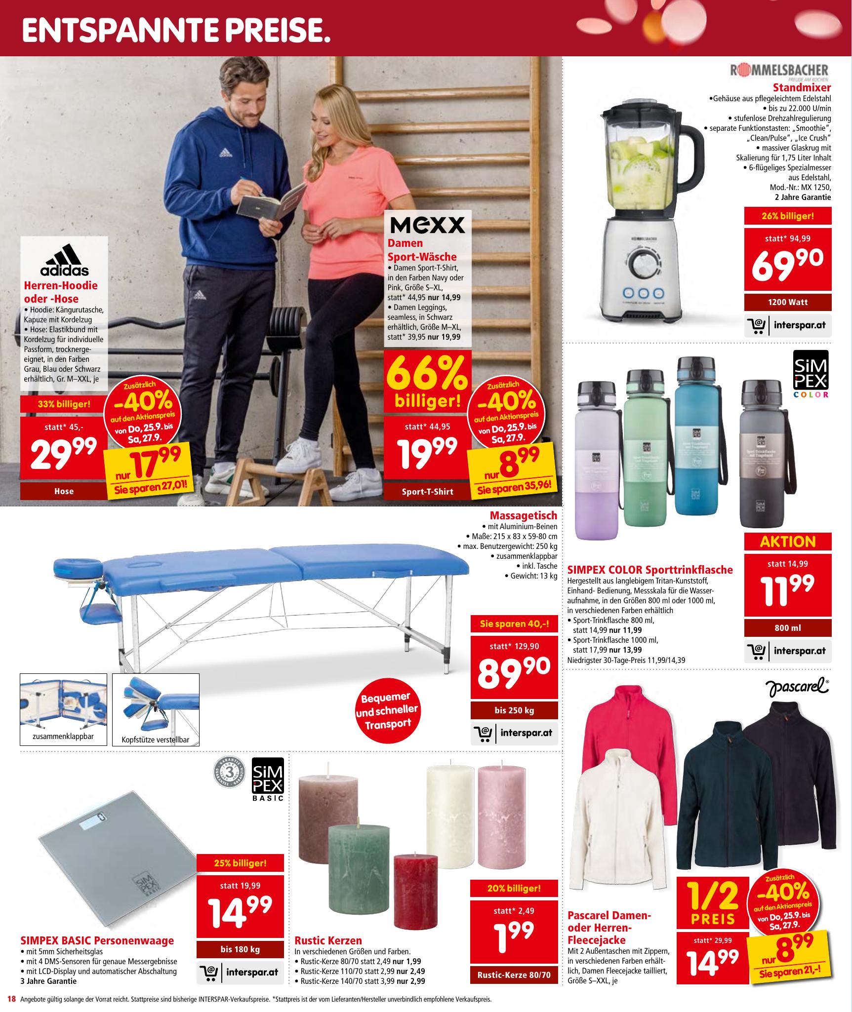 Interspar flyer page