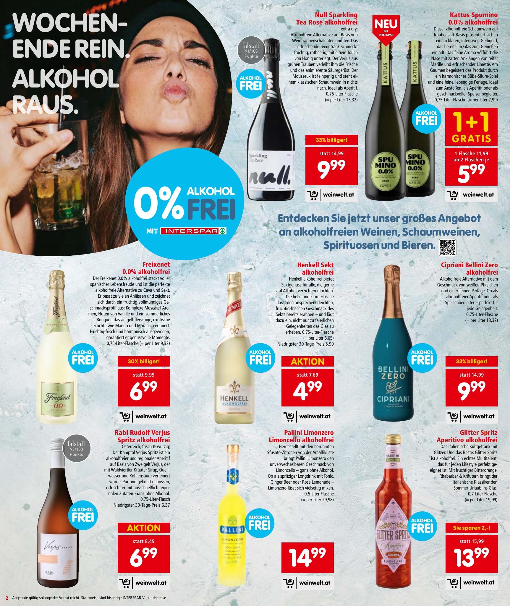 Interspar flyer page