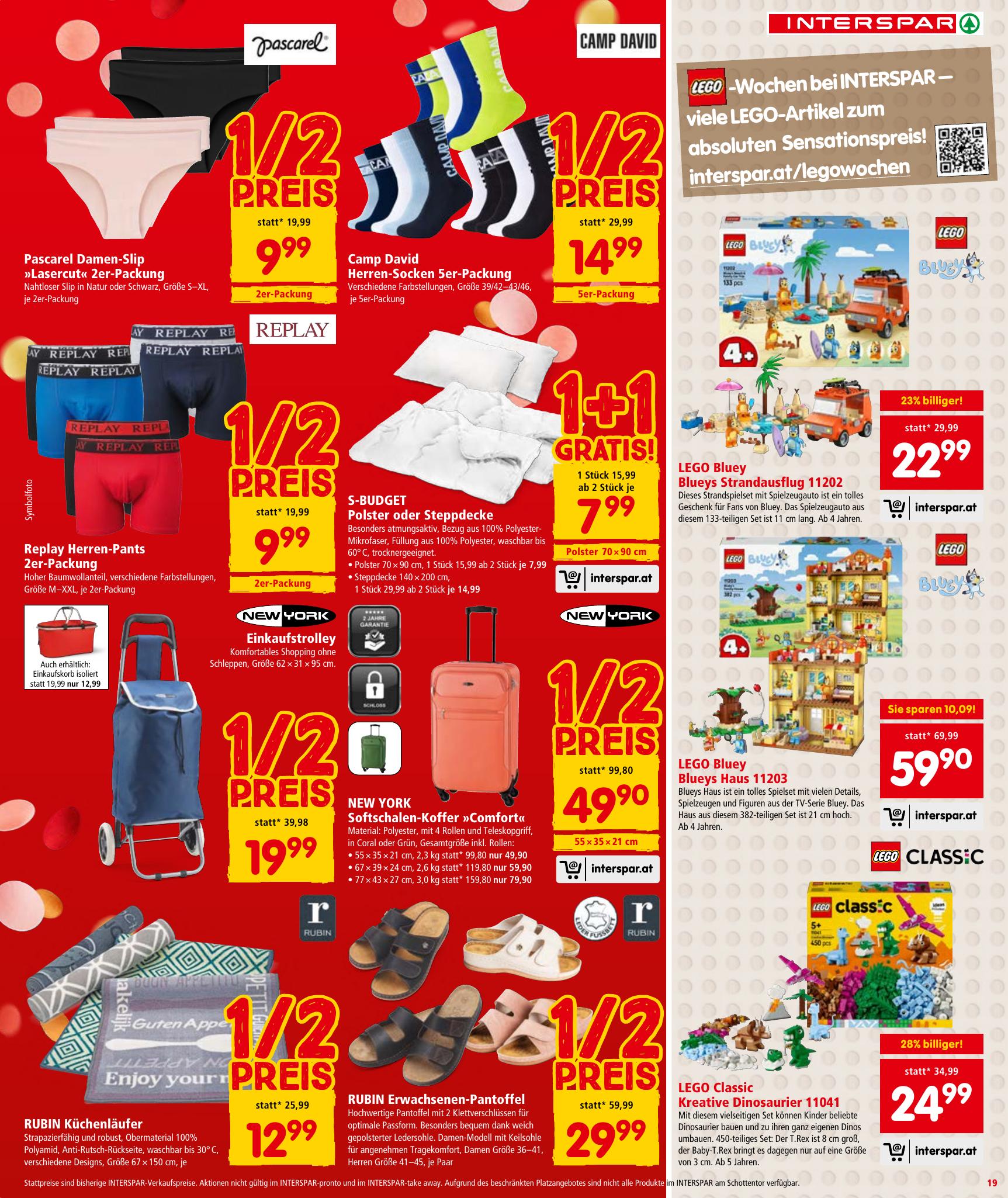 Interspar flyer page