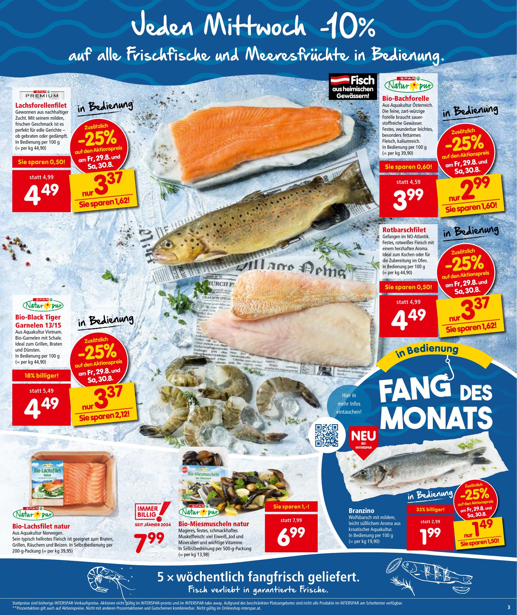 Interspar flyer page