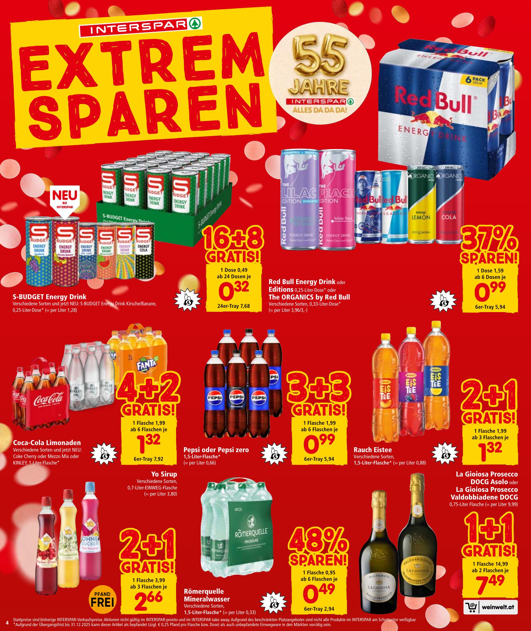 Interspar flyer page