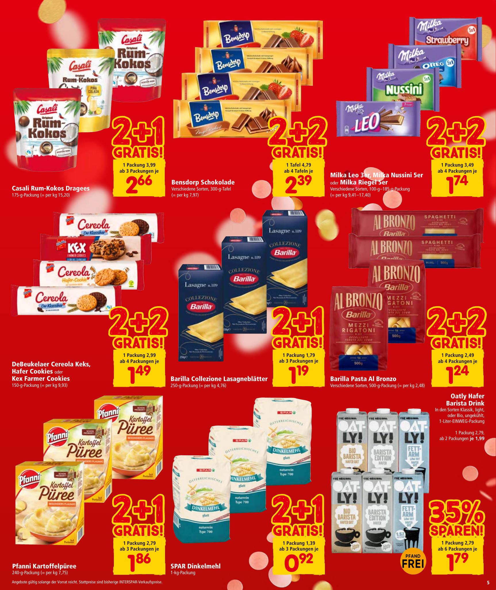 Interspar flyer page