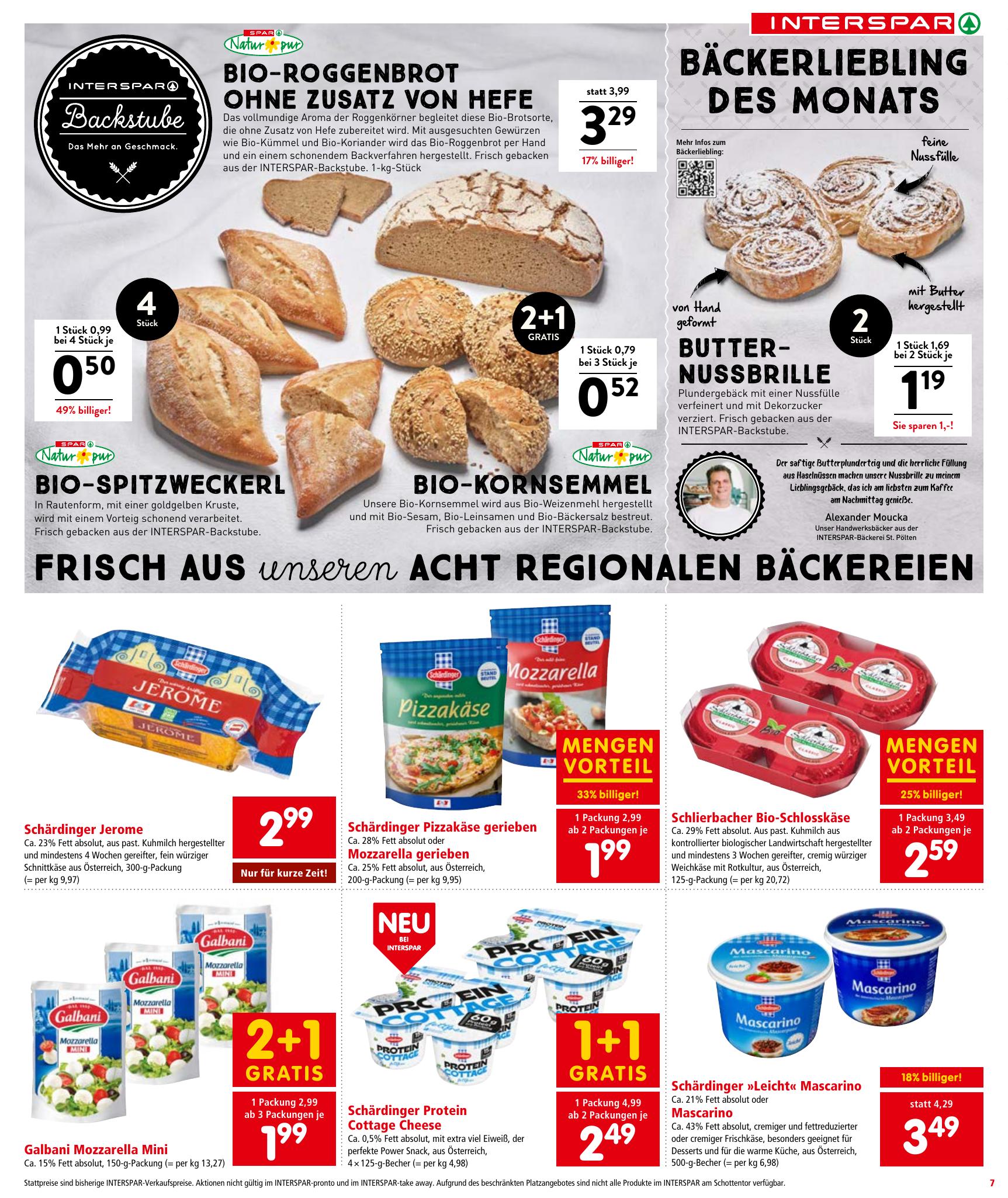 Interspar flyer page