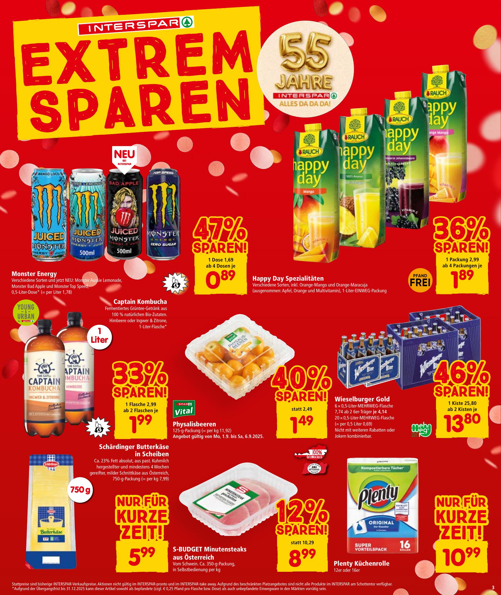 Interspar flyer page