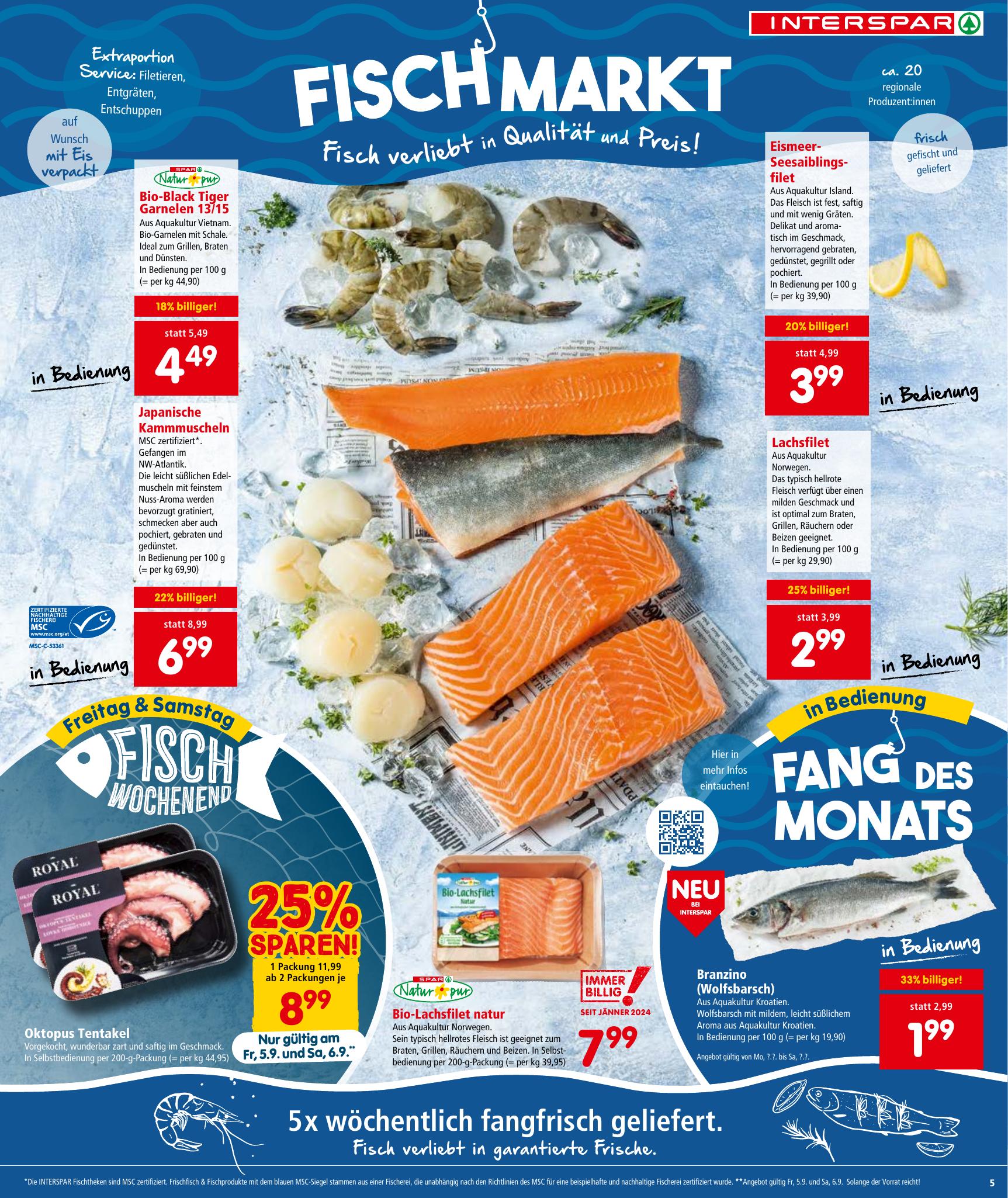 Interspar flyer page