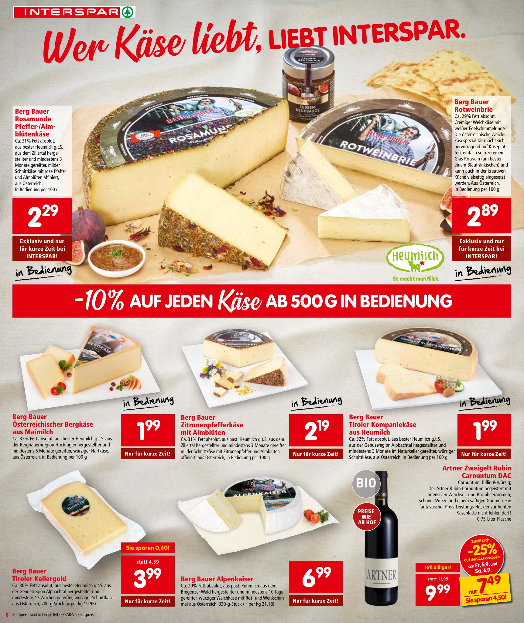 Interspar flyer page