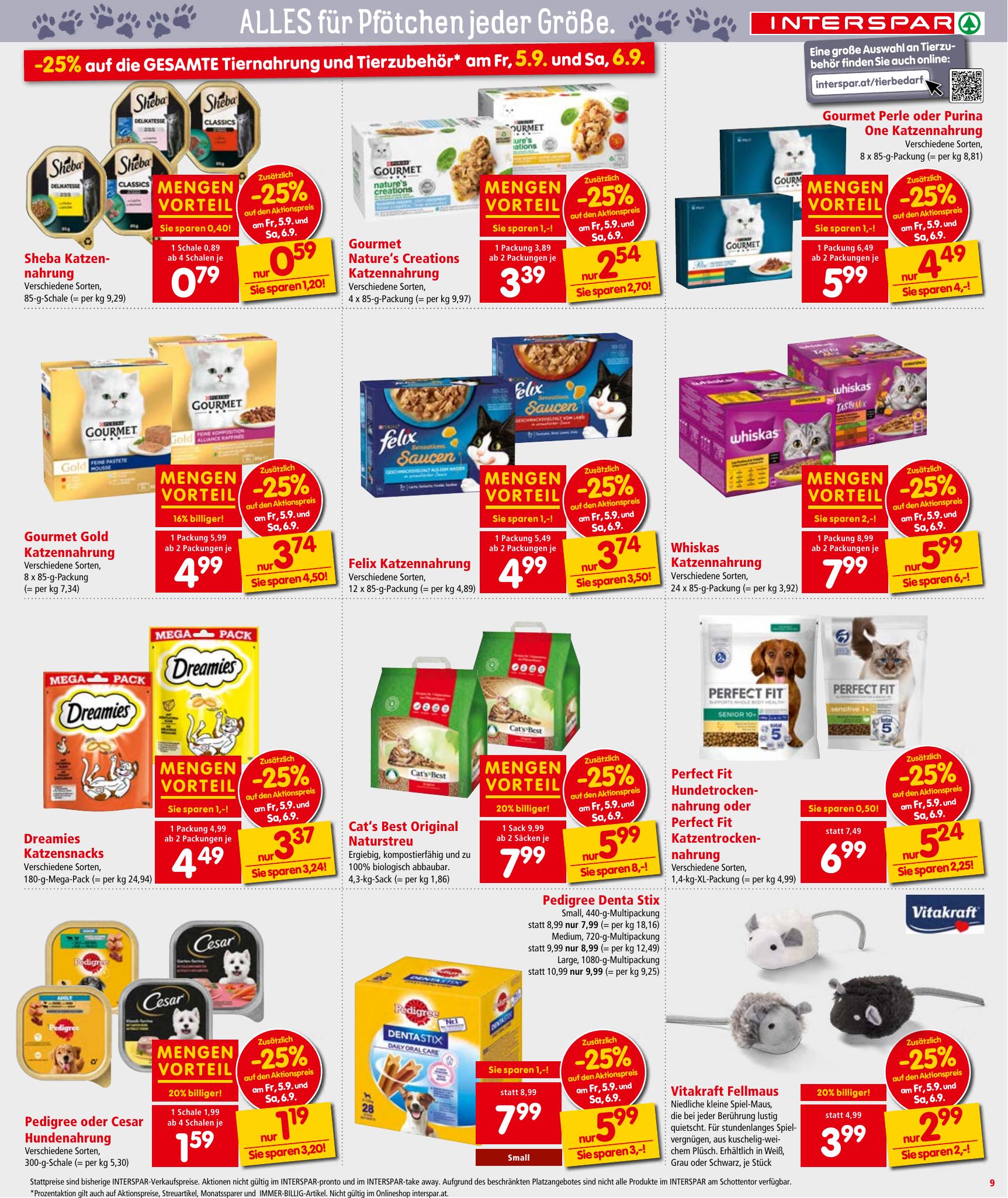Interspar flyer page