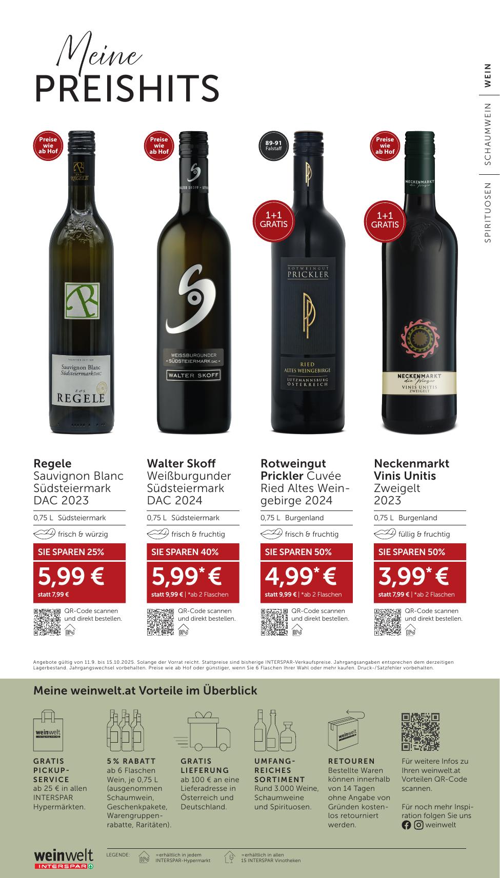 Interspar Katalog flyer page
