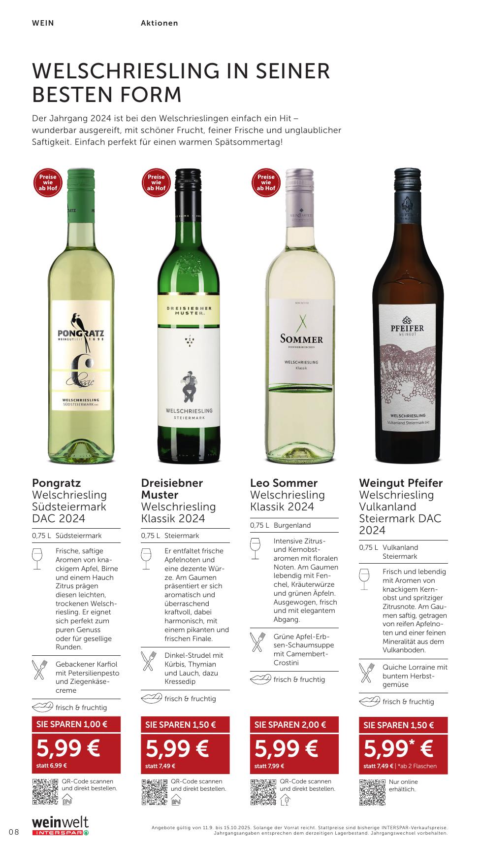 Interspar Katalog flyer page