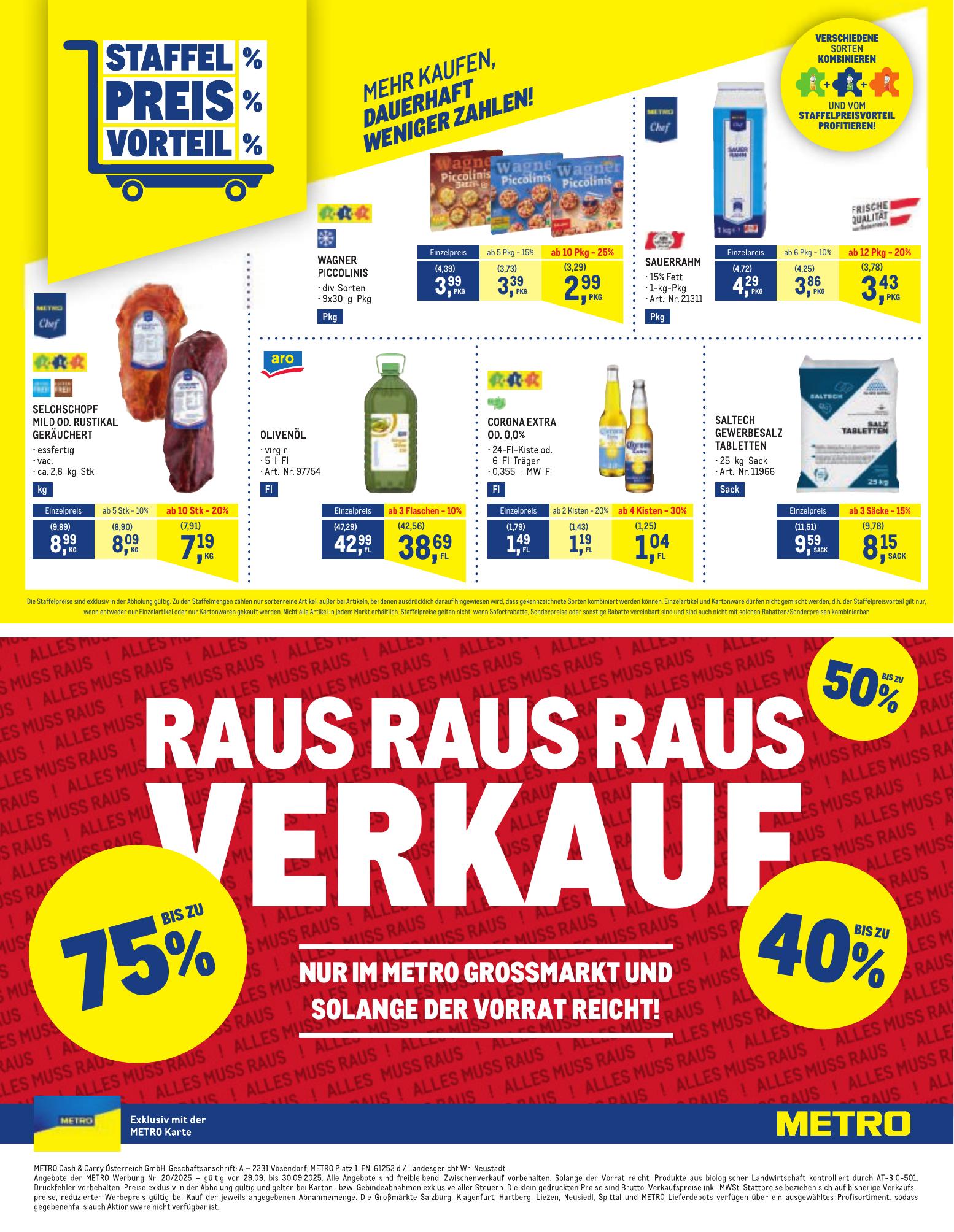 Metro flyer page