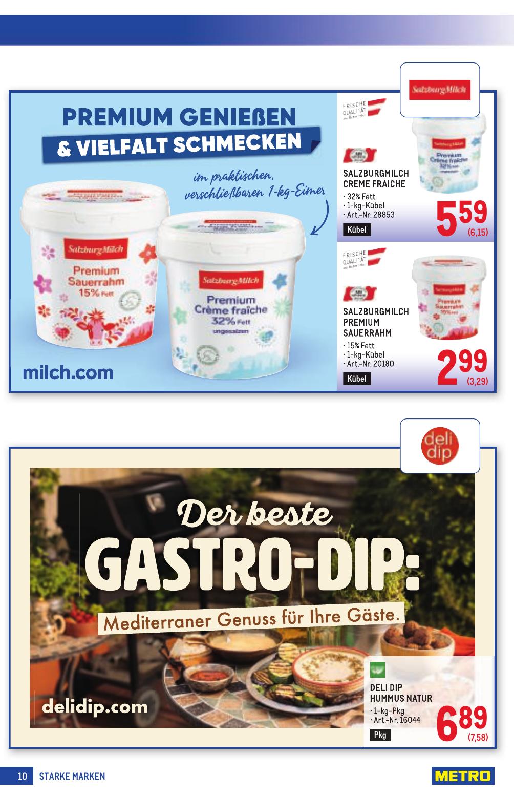 Metro Grosse Marken flyer page