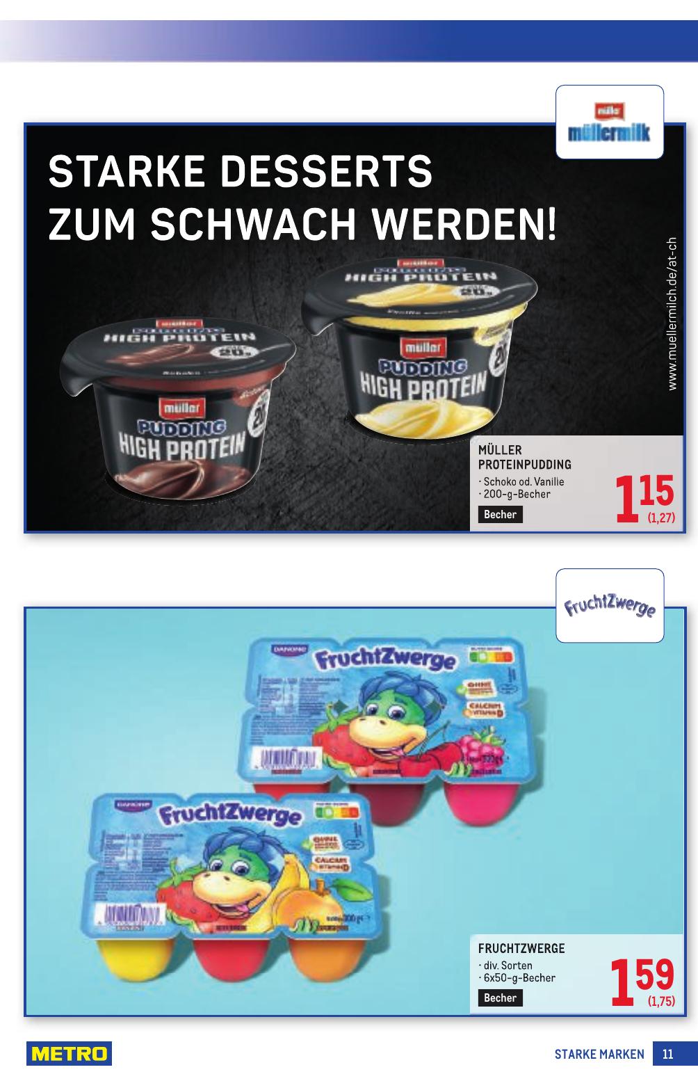 Metro Grosse Marken flyer page